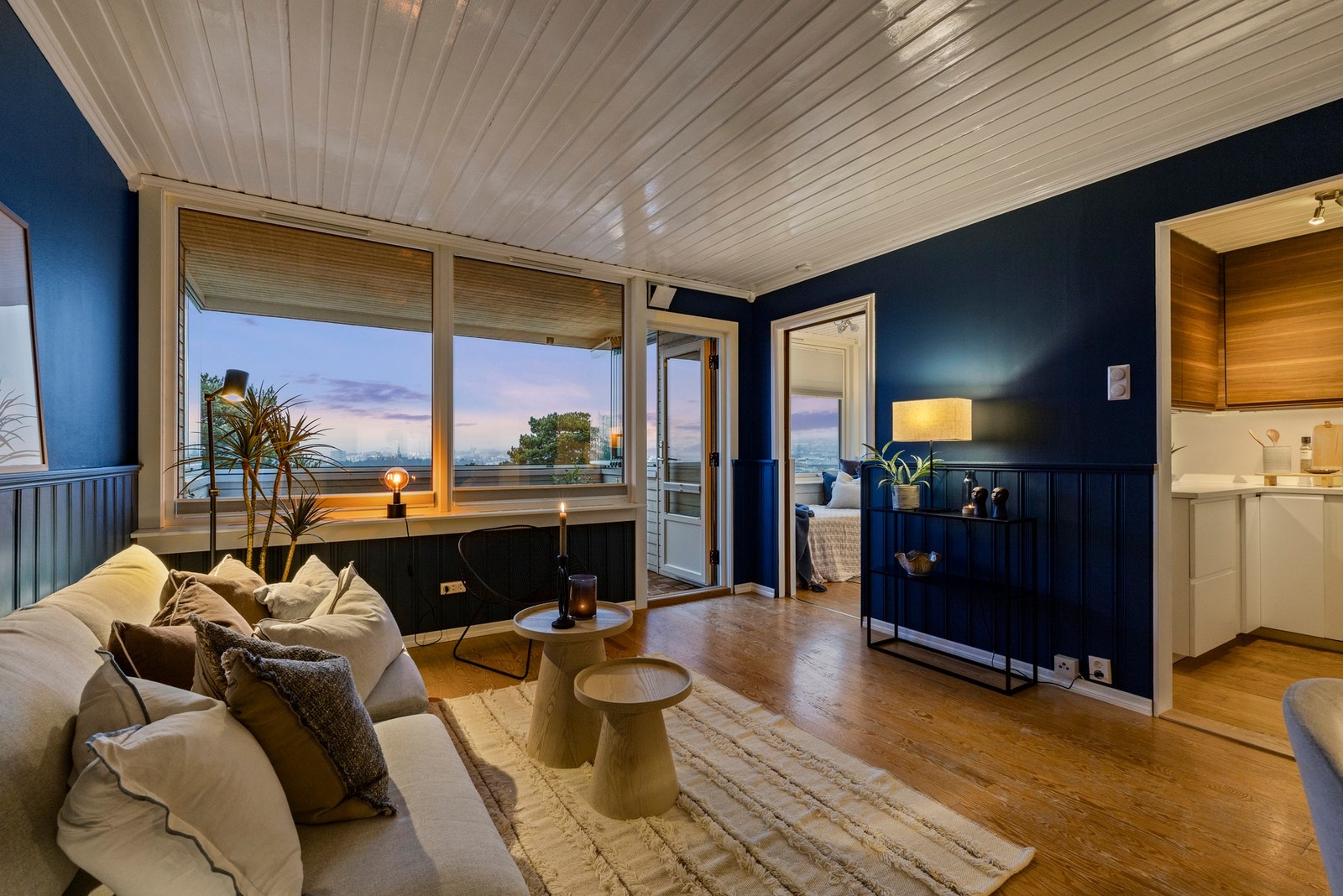 Lun kveldsstemning Galleribilde