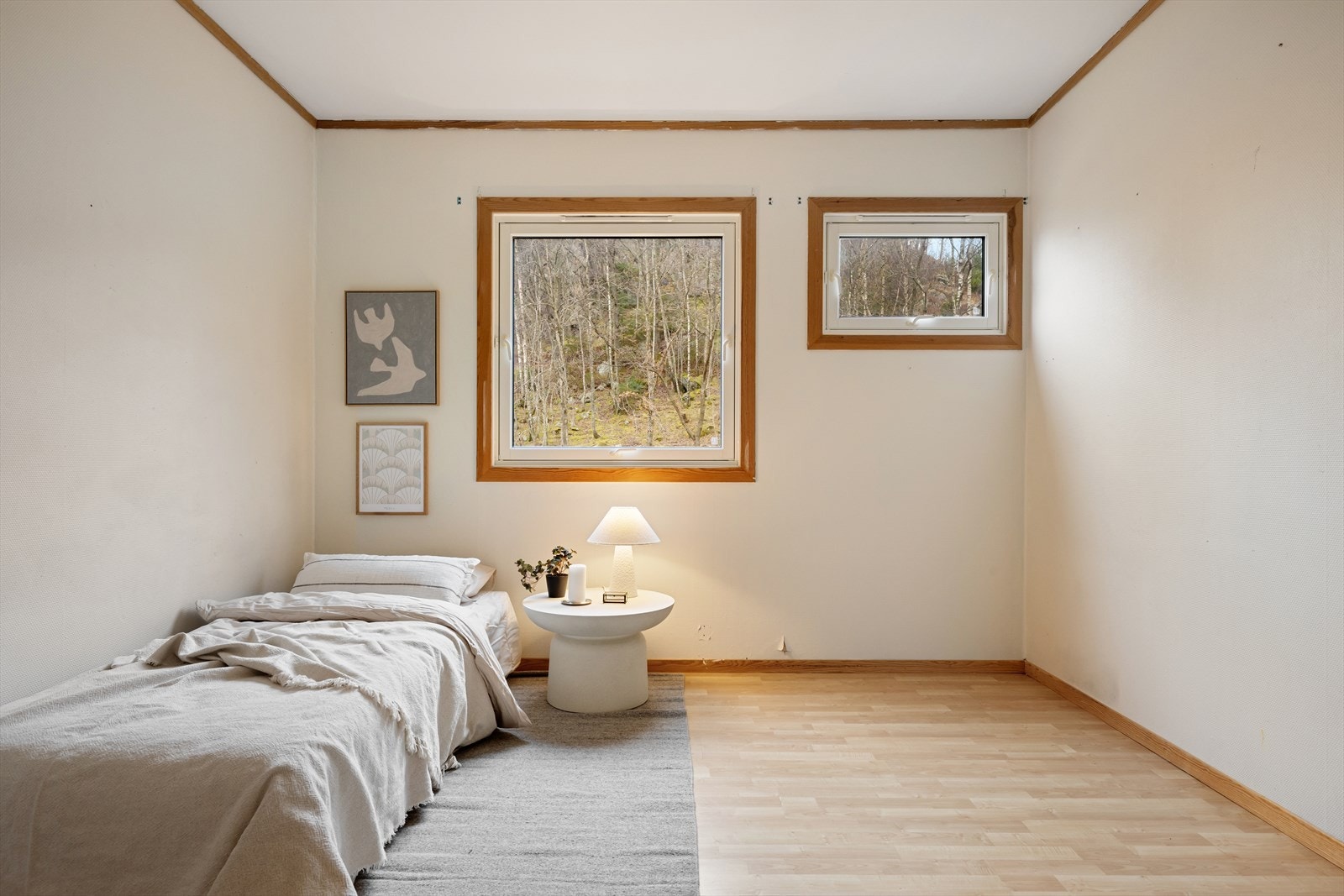 Det er 3 soverom i leiligheten Galleribilde