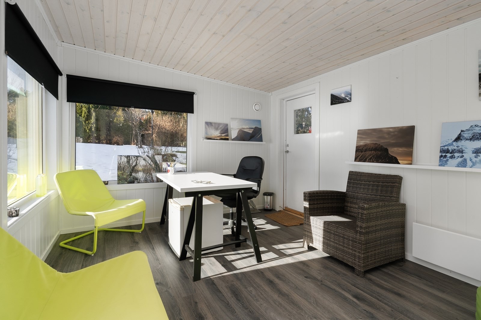 Det er for øvrig oppført hagebod med innlagt strøm i 2016. Galleribilde