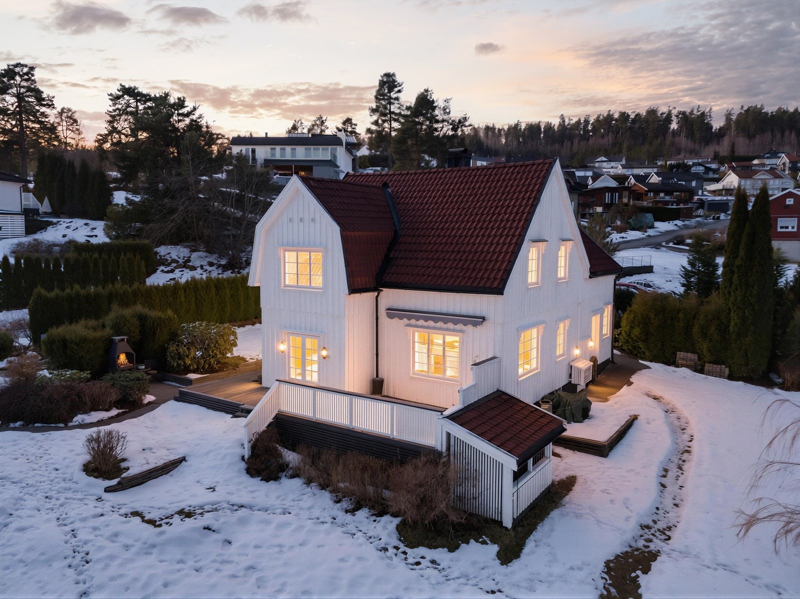 Koselig kveldsstemning! Galleribilde