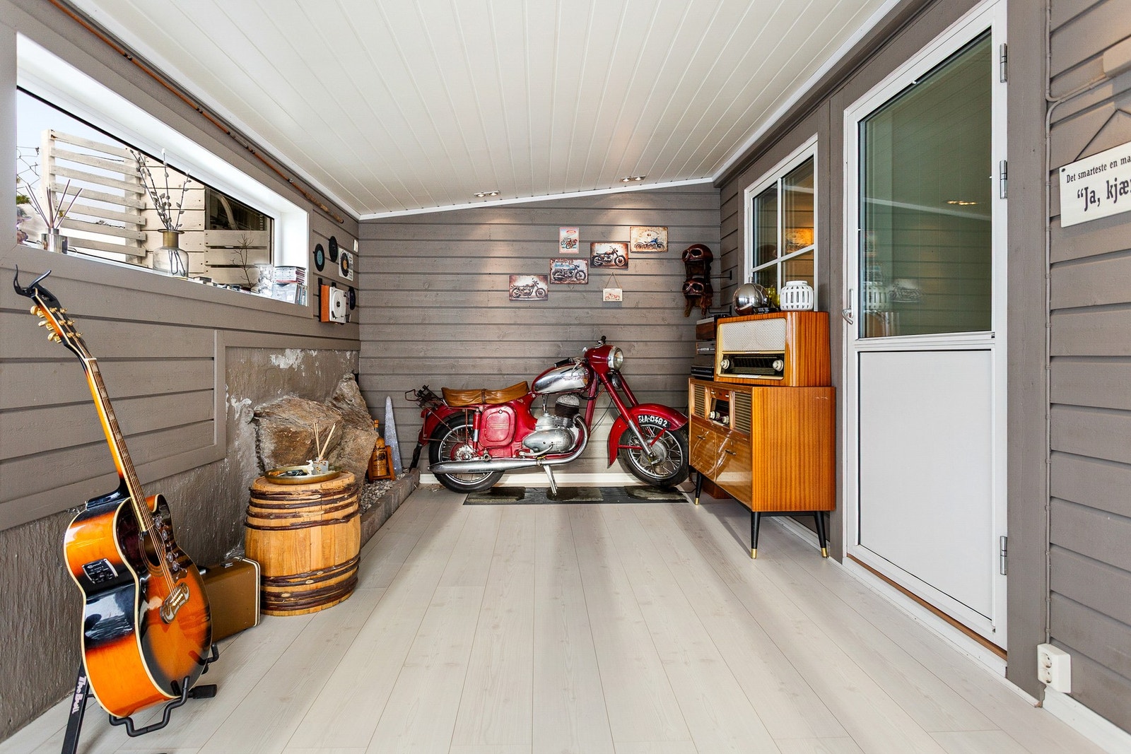 Hyggelig areal som fungerer som en ekstra stue. Galleribilde