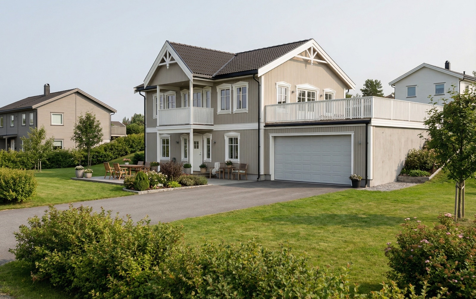 Eksempel på bolig. Alvheim med sokkel Galleribilde