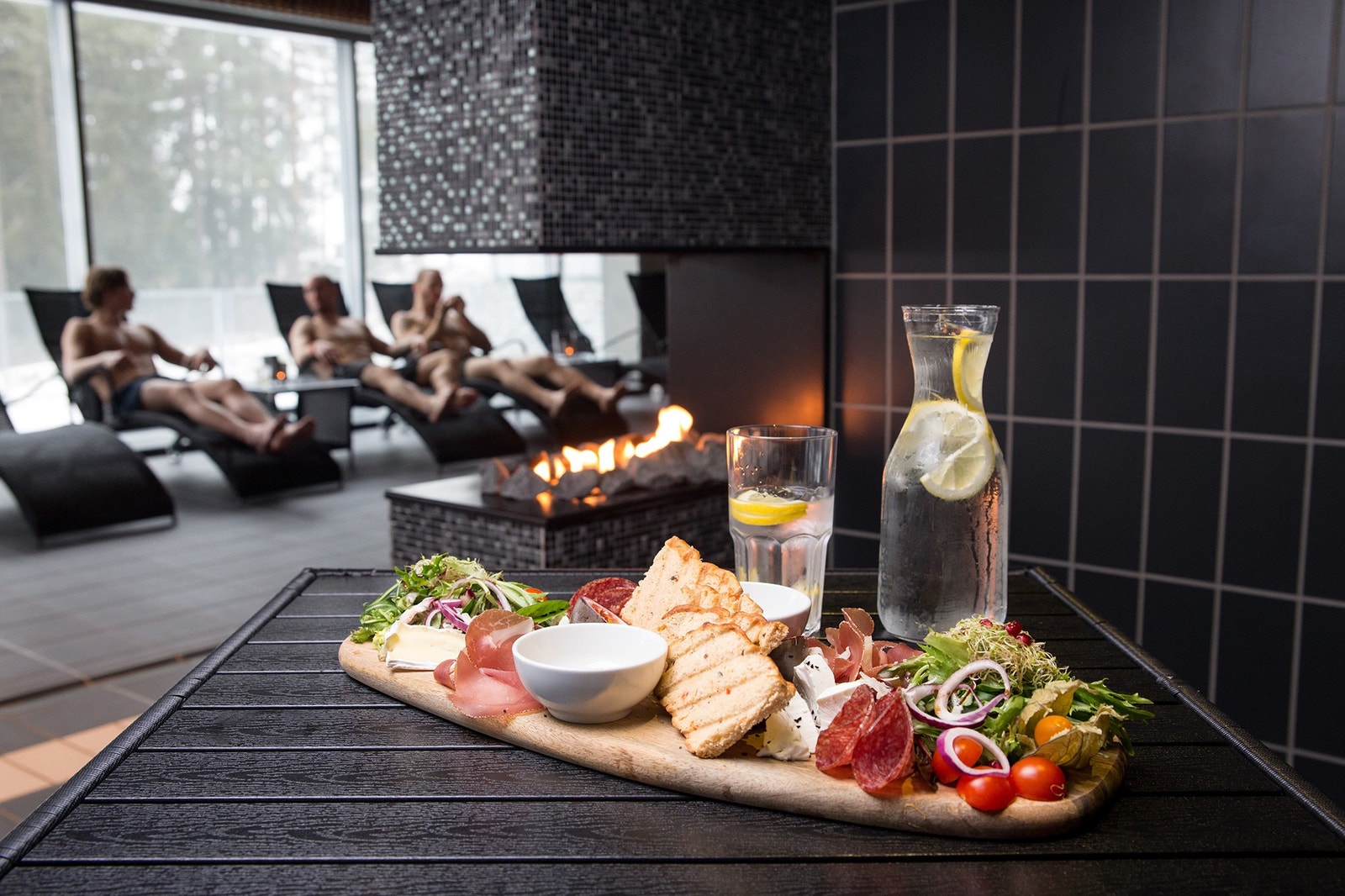 Velværeavdelingen i Ankerskogen svømmehall Galleribilde