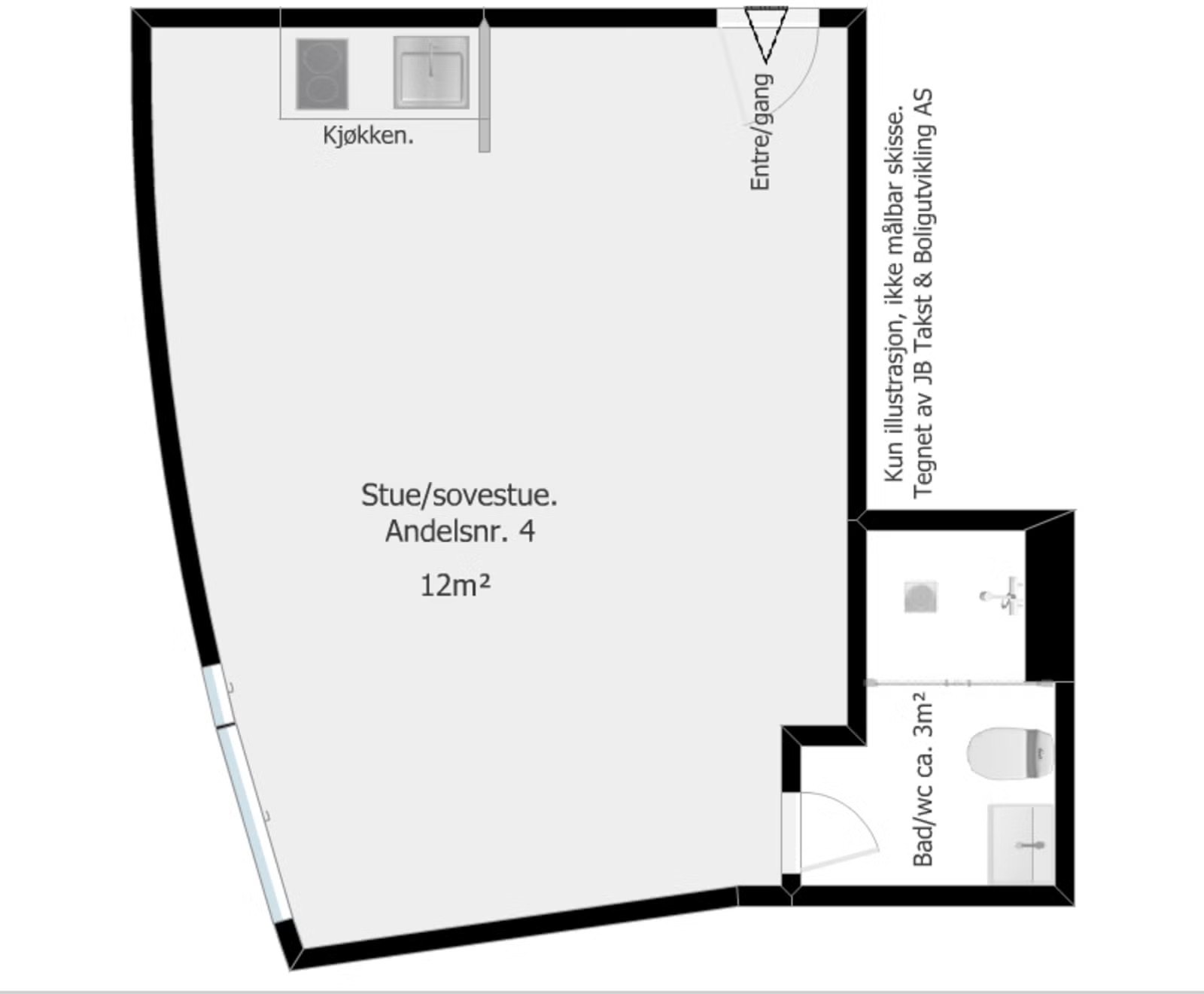 Plantegning (avvik kan forekomme) Galleribilde