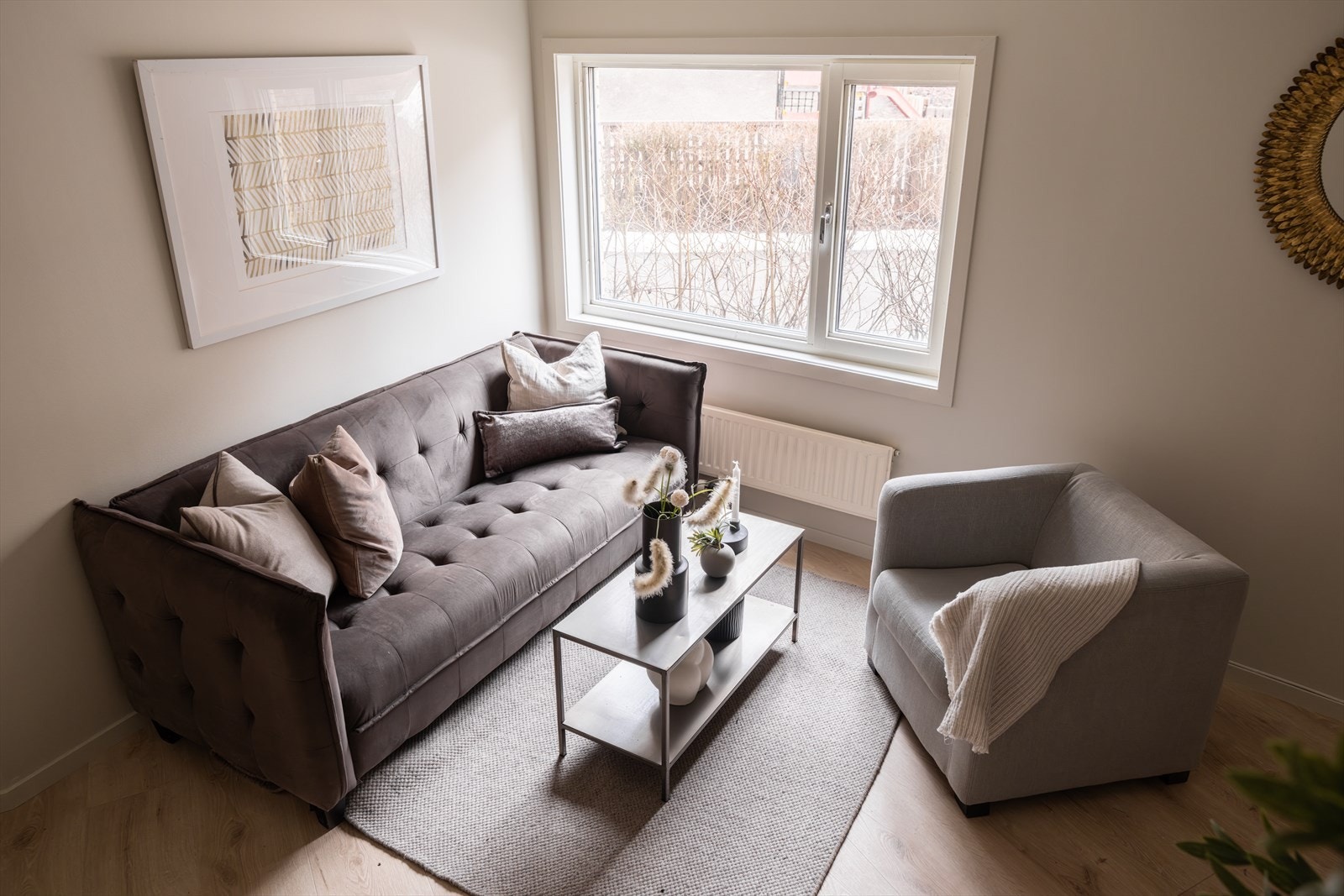 Svært god takhøyde gir en luftig og romslig følelse. Galleribilde