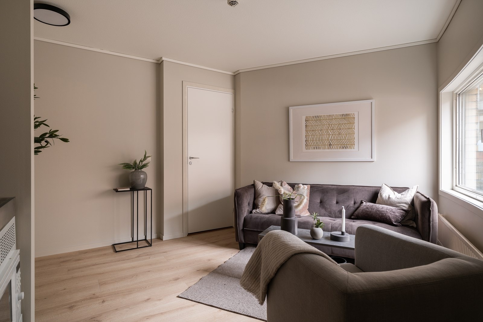 Leiligheten har en smart og arealeffektiv planløsning. Galleribilde