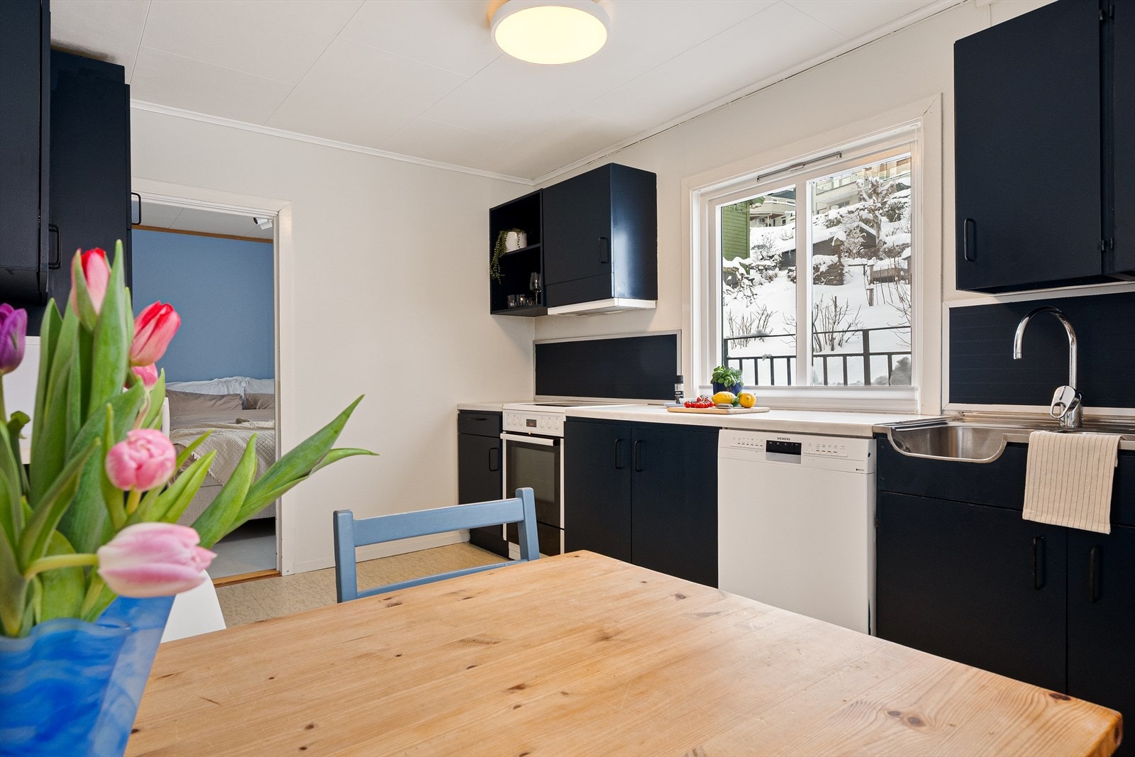 Kjøkken. Galleribilde