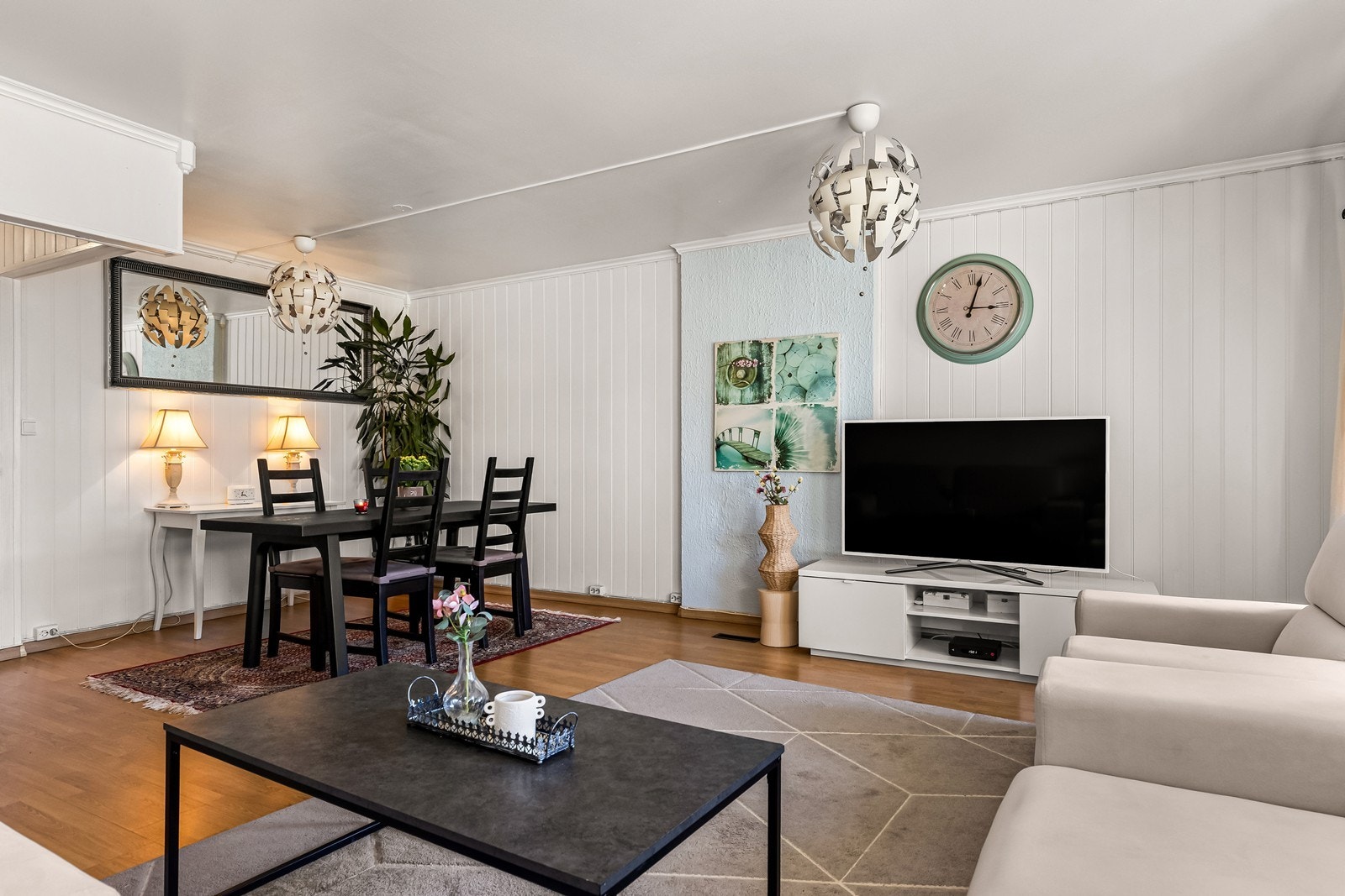 Et sosialt rom som naturlig fungerer som boligens samlingspunkt. Galleribilde