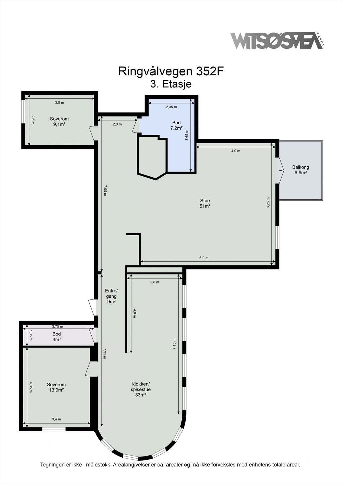 Planskisse Galleribilde