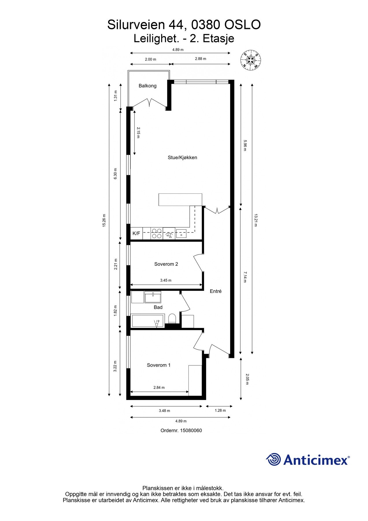 Planskisse. Galleribilde