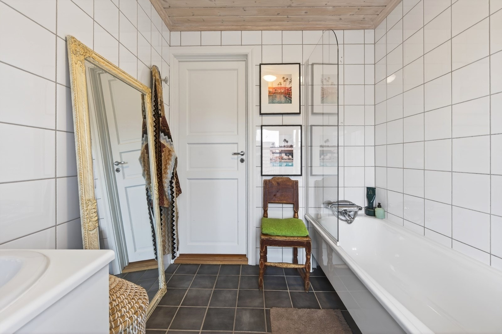 Badekar med dusjvegg Galleribilde