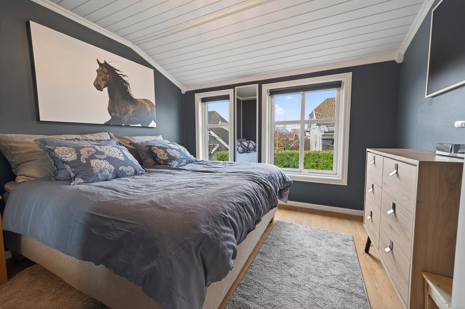 Romslig hovedsoverom Galleribilde