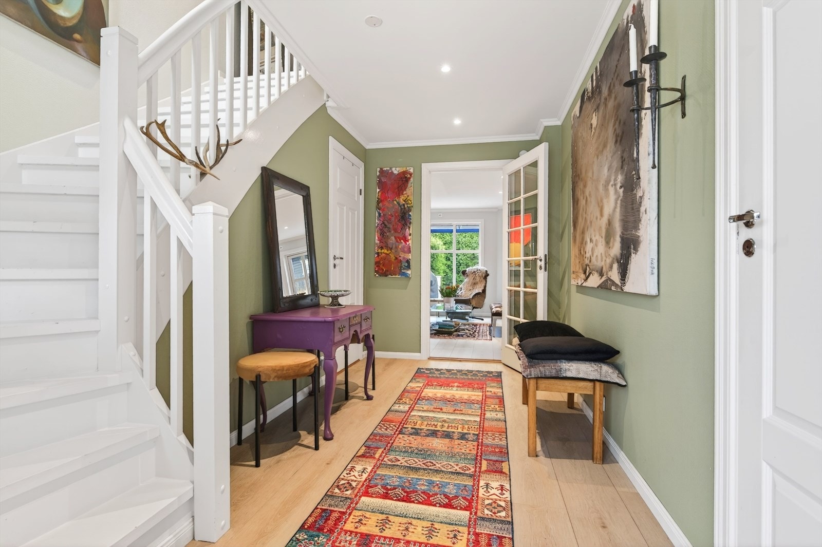 Velkommen inn i en hyggelig gang Galleribilde