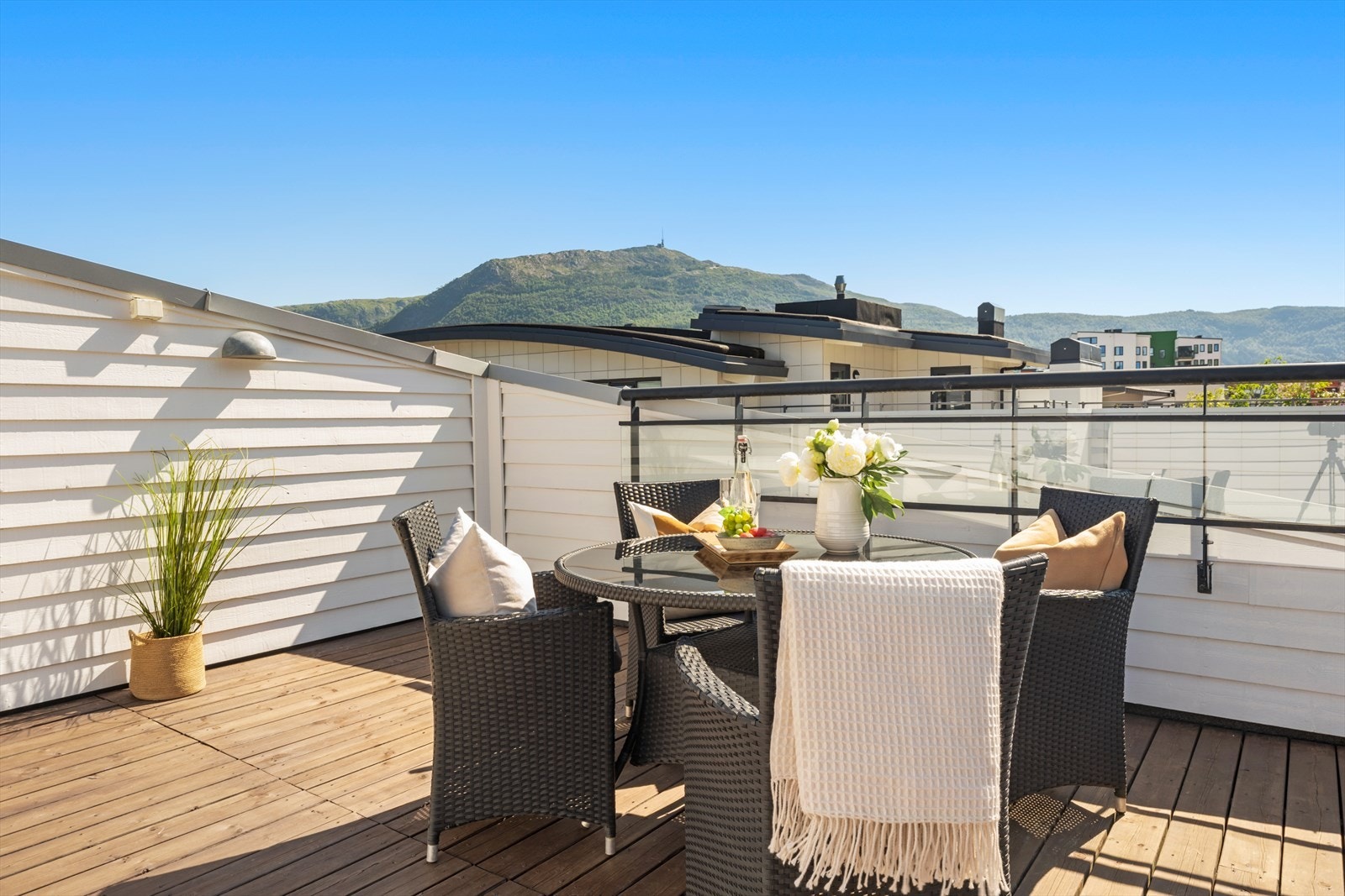 Felles takterrasse Galleribilde