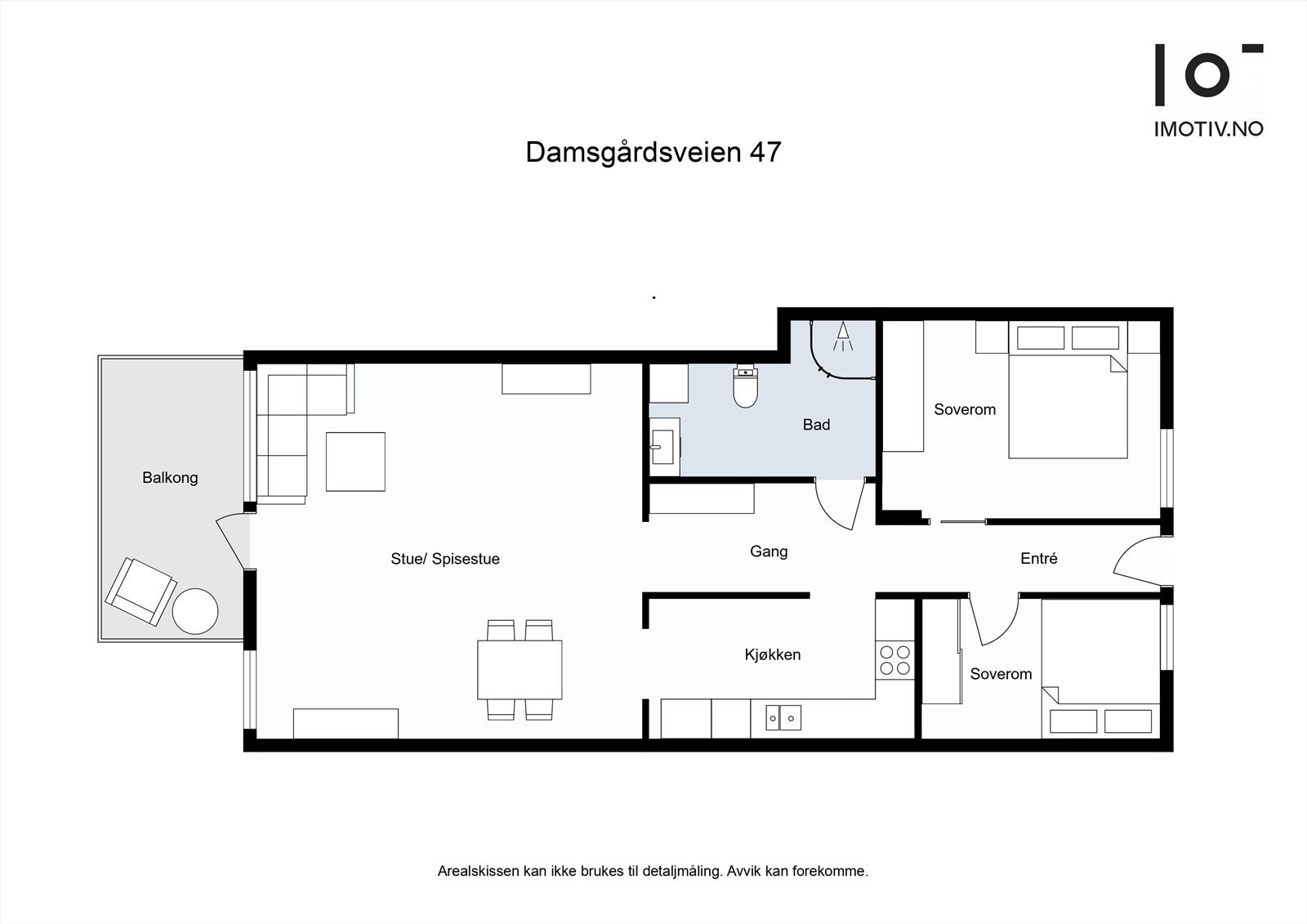 Plantegning | Damsgårdsveien 47 Galleribilde