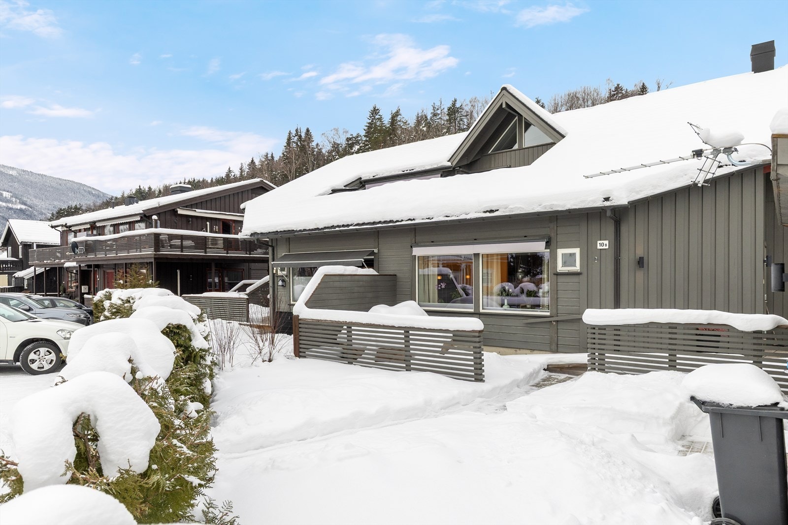 Terrassen er på ca. 16 kvm. Galleribilde