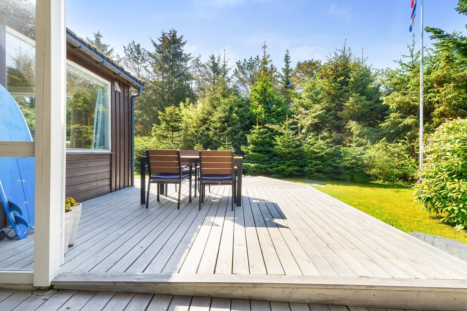 Uteområde. Galleribilde