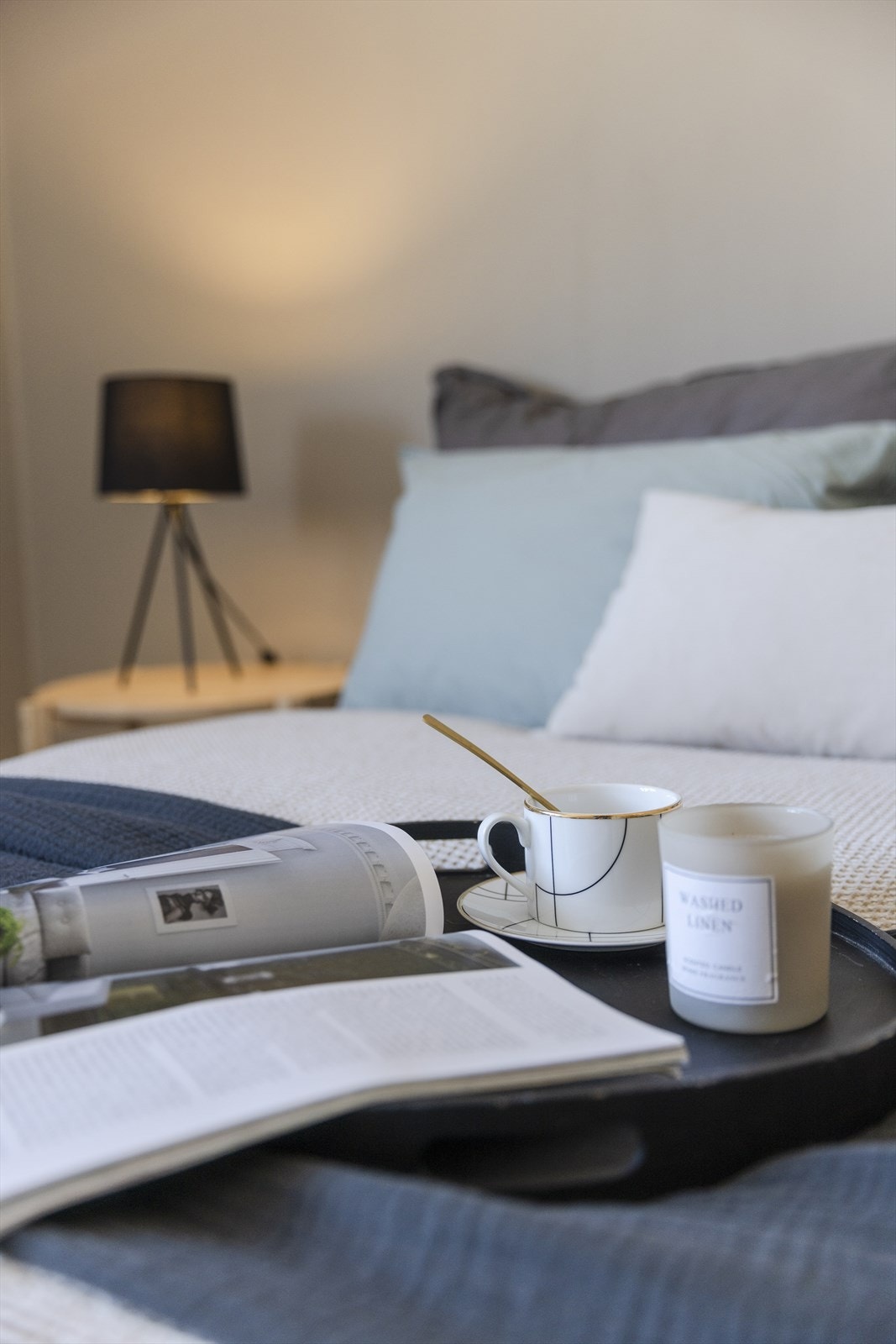 Et rom som inviterer til ro og hvile. Galleribilde