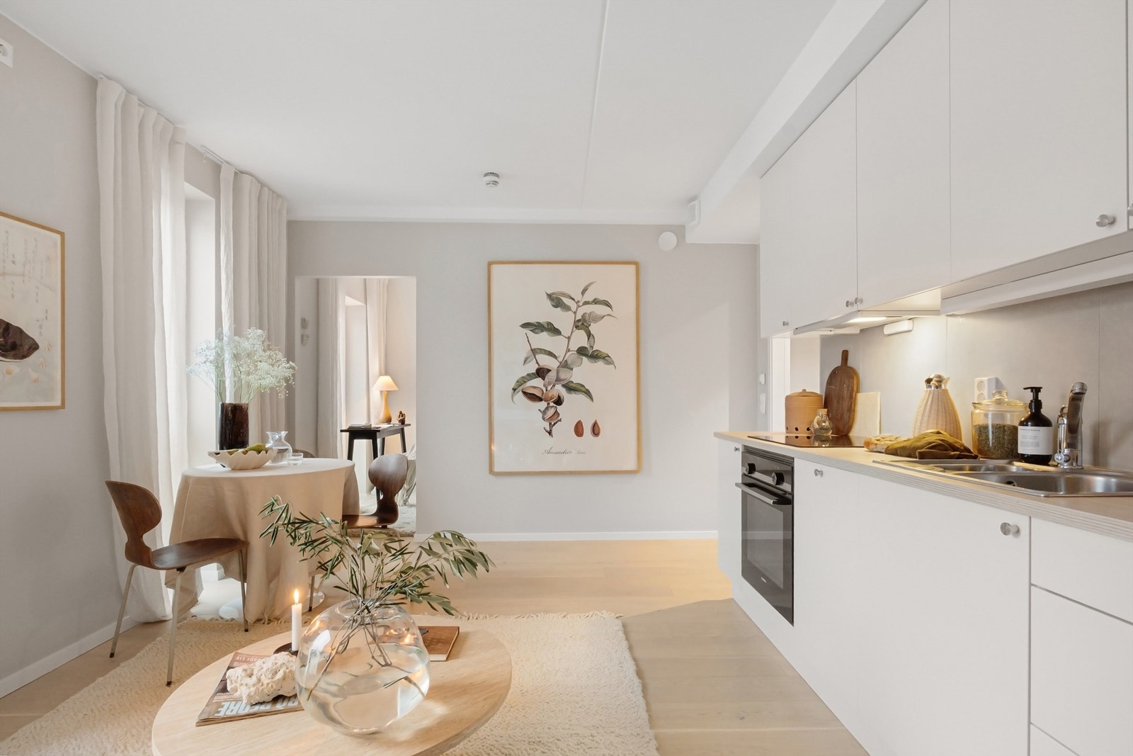 Moderne og funksjonelt kjøkken fra Sigdal. Galleribilde