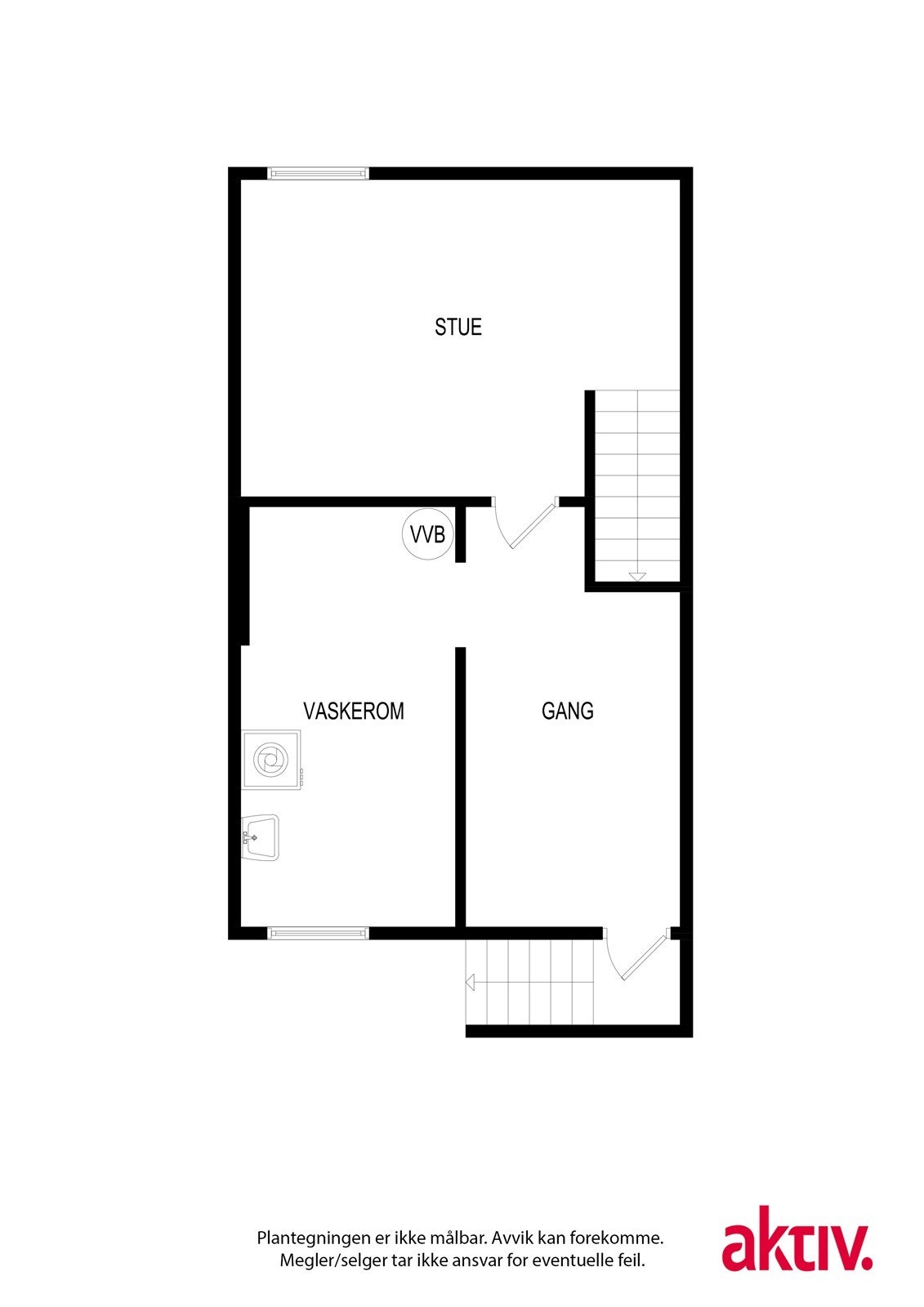 Plantegning kjeller Galleribilde