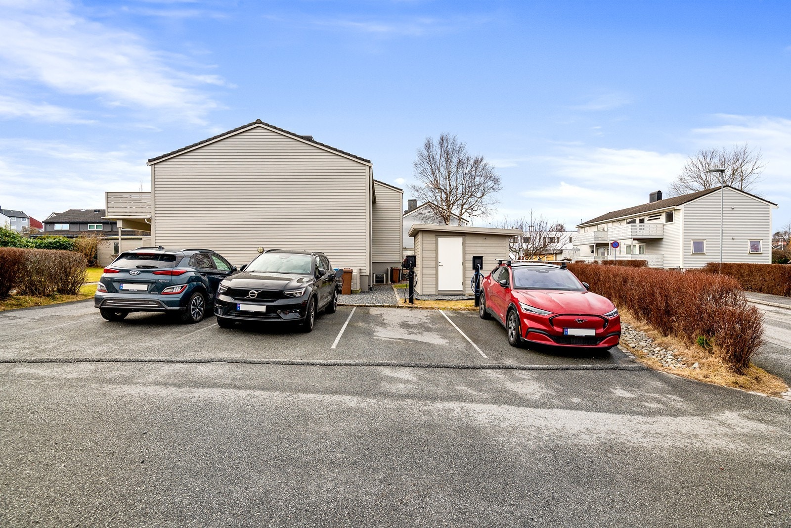 Fast parkering Galleribilde