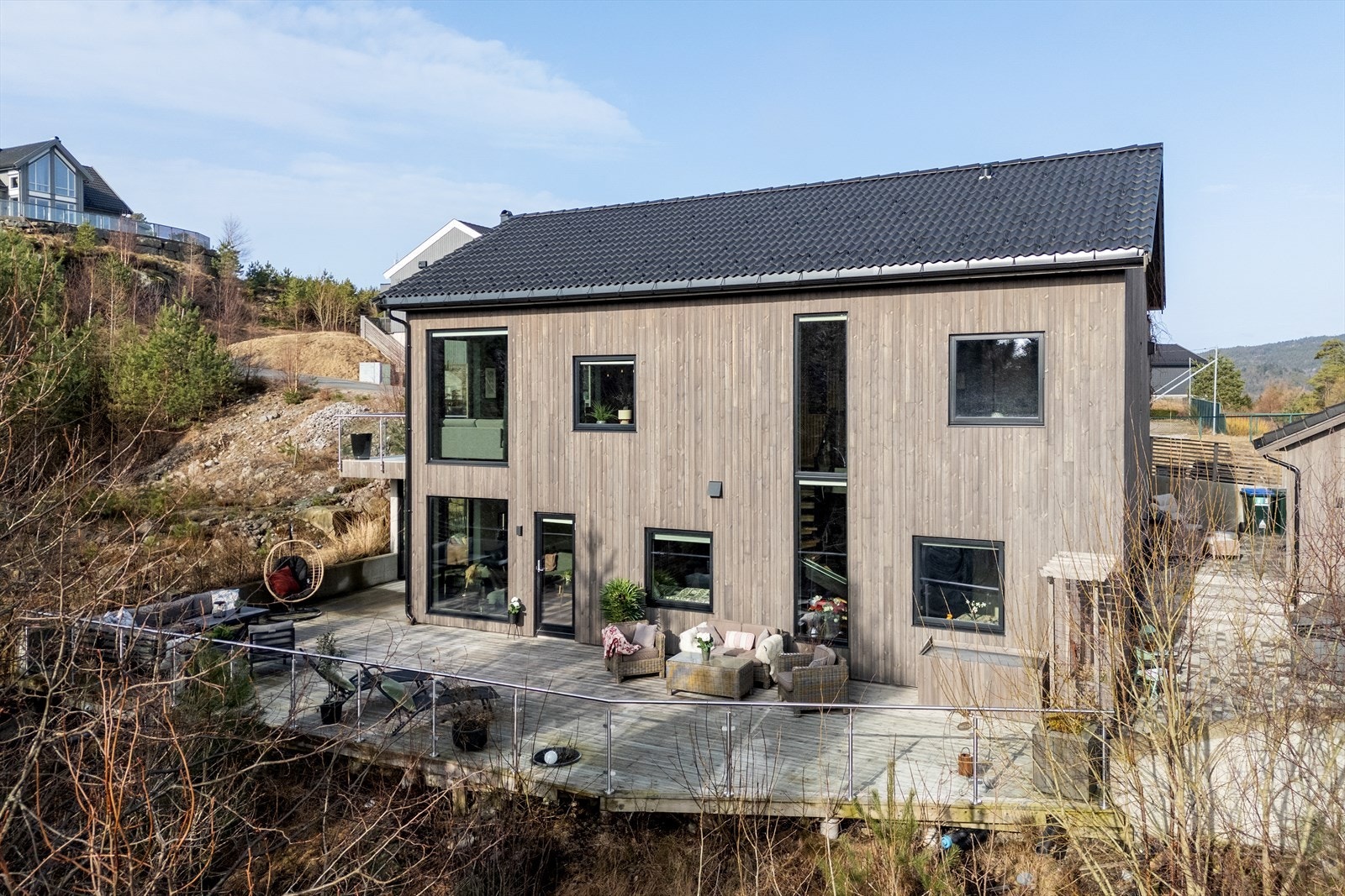 Store terasser Galleribilde