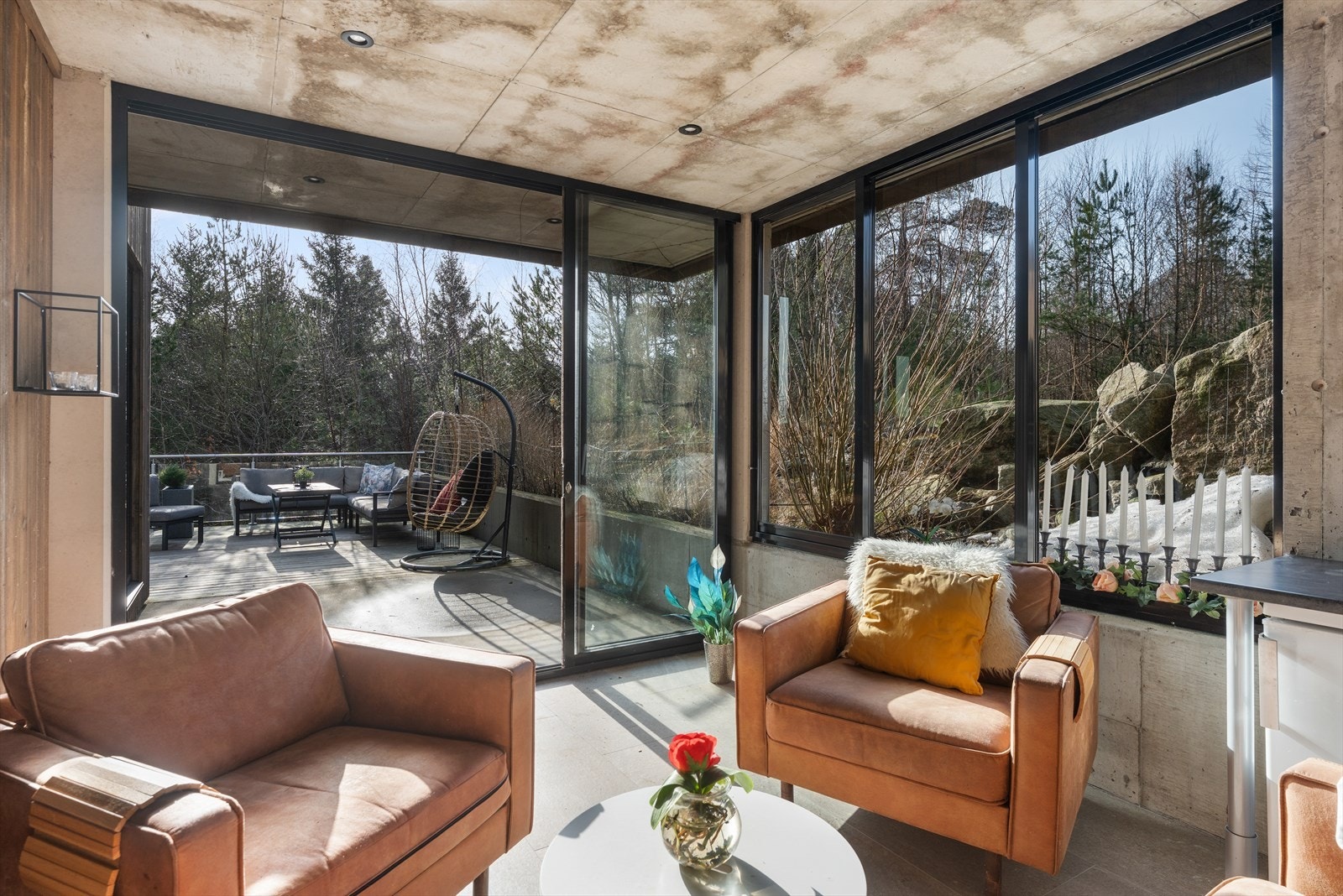 Hyggelig hagestue Galleribilde