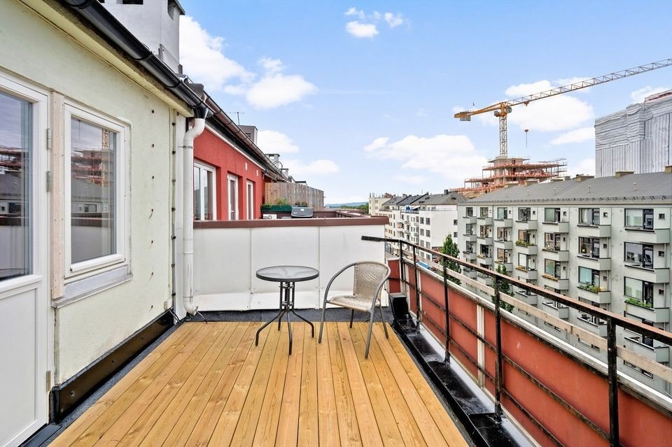 Felles takterrasse Galleribilde