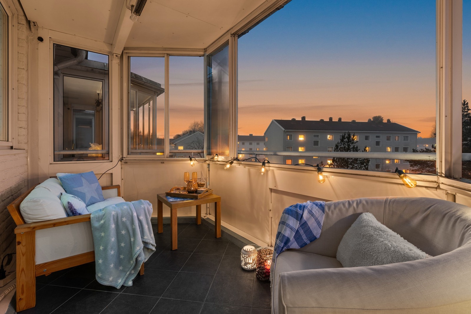 Kveldsstemning. Galleribilde