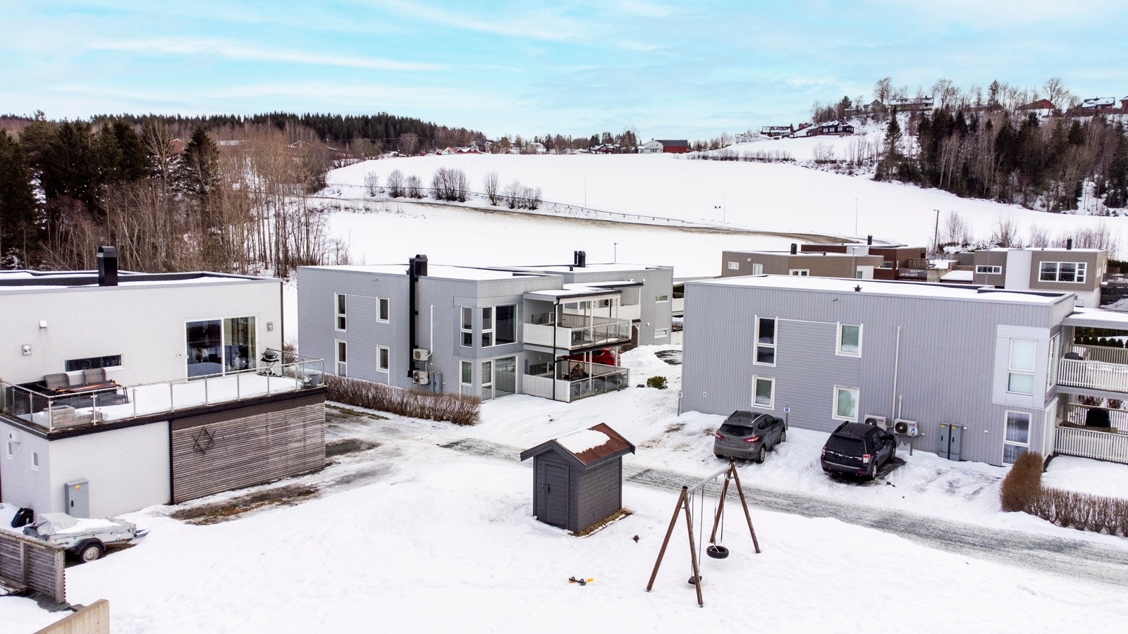 Leiligheten er ny fra 2016 og holder en god standard. Galleribilde