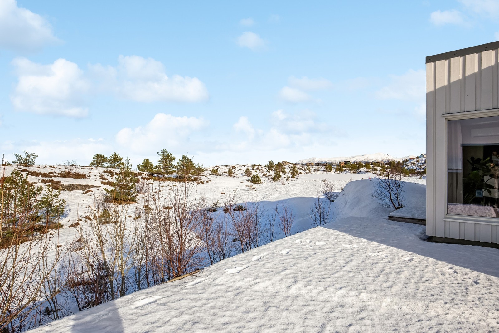 Vest- og nordvendt terrasse Galleribilde