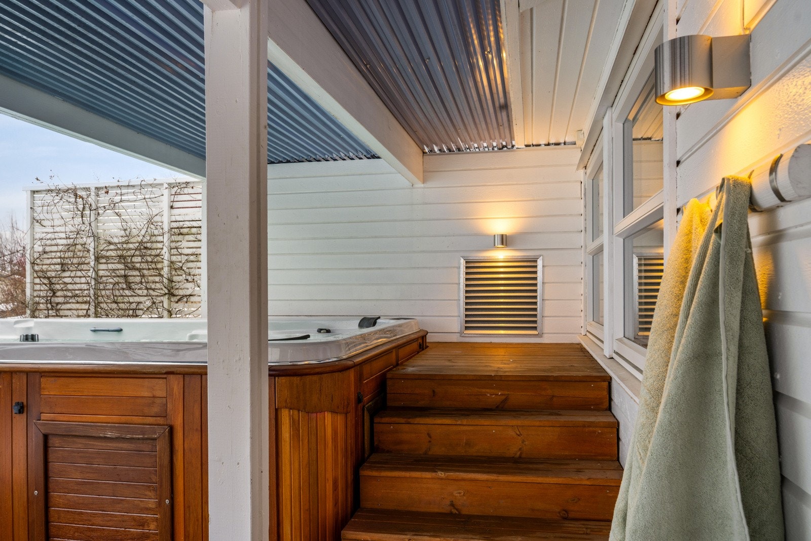 Et nedsenket boblebad gir en følelse av luksus i hverdagen. Galleribilde