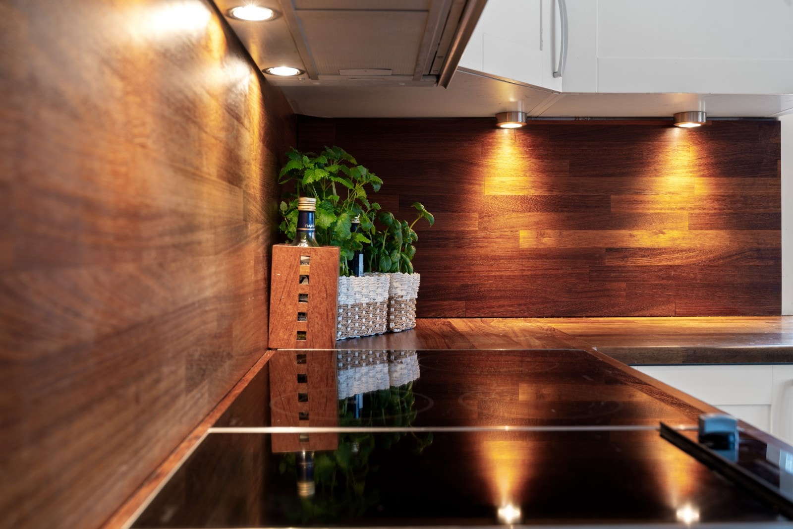 Induksjonstopp og ventilator med mekanisk avtrekk. Galleribilde