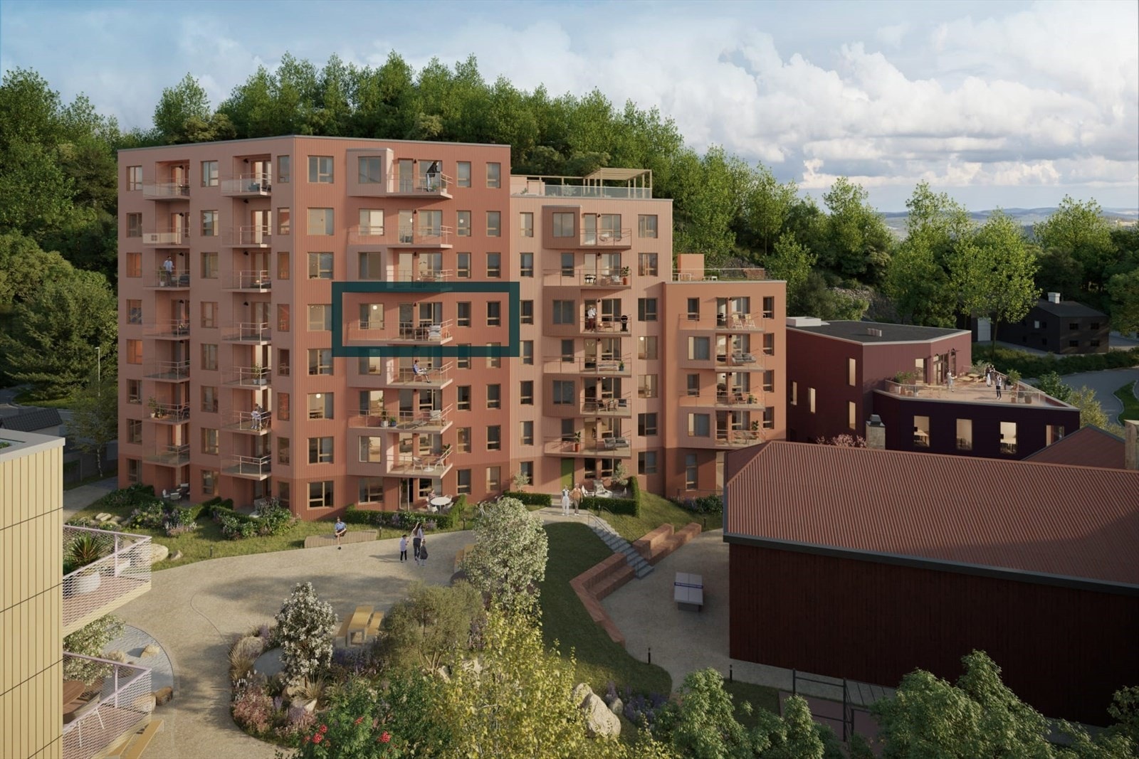 Omtrentlig avmerket. Avvik vil forekomme. Galleribilde