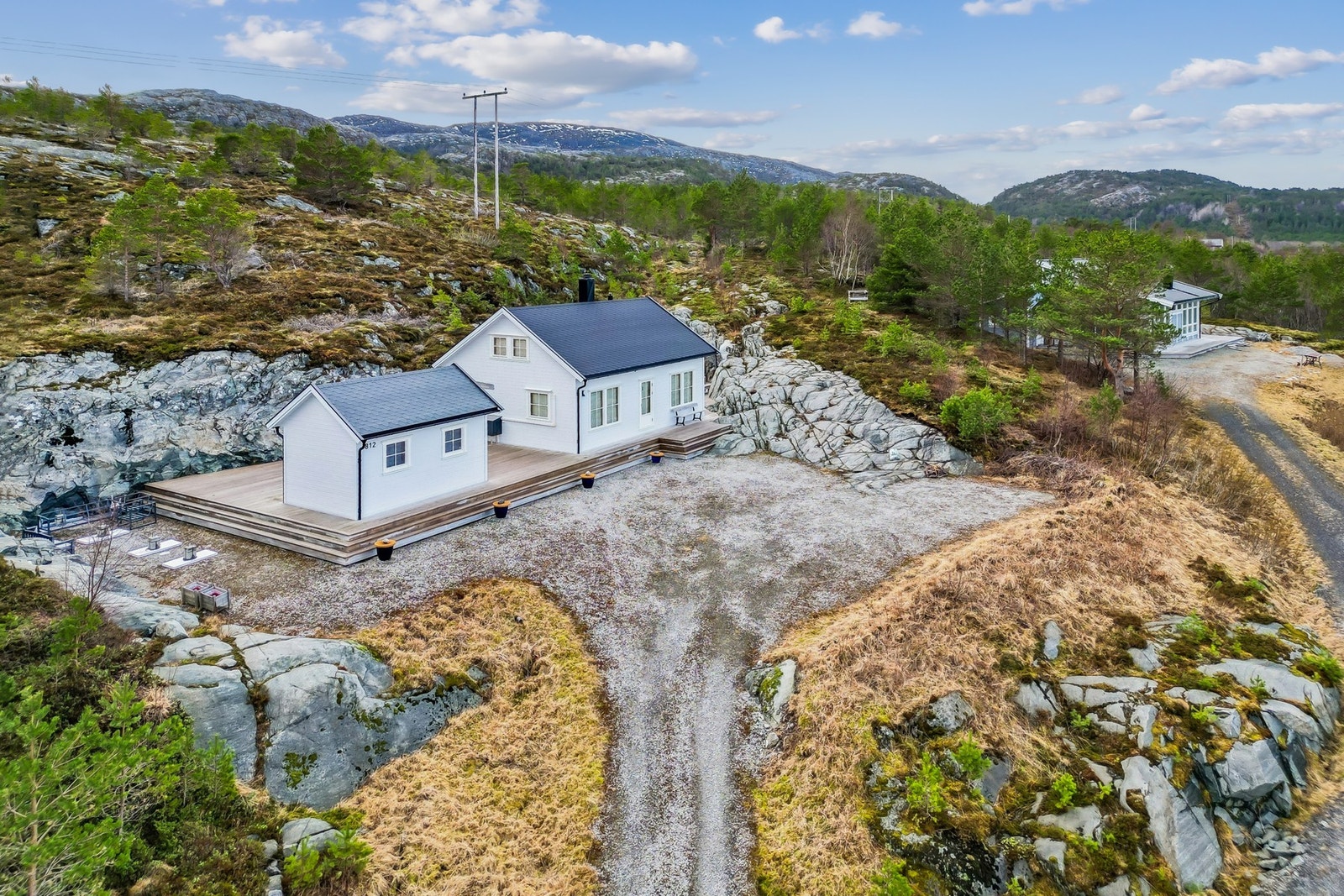 Dronefoto Galleribilde