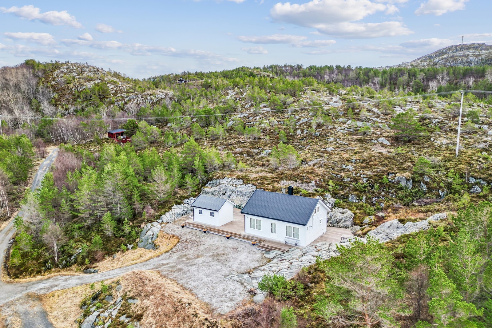 Dronefoto Galleribilde