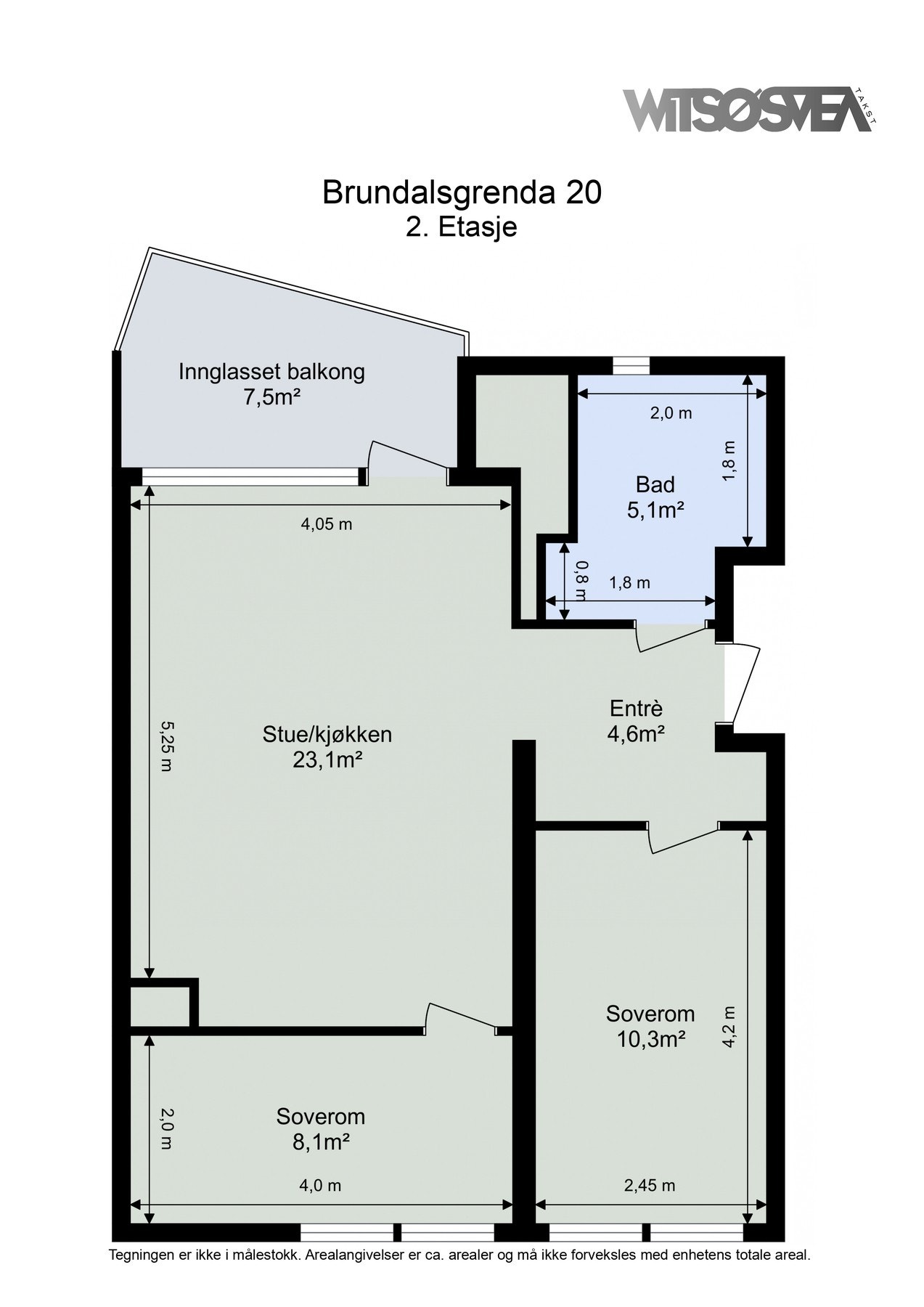 Planskisse. Galleribilde