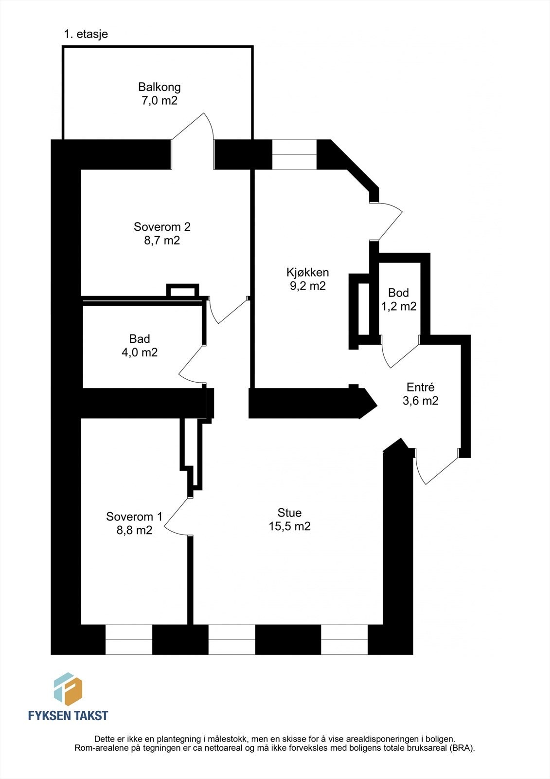 Plantegning. Galleribilde