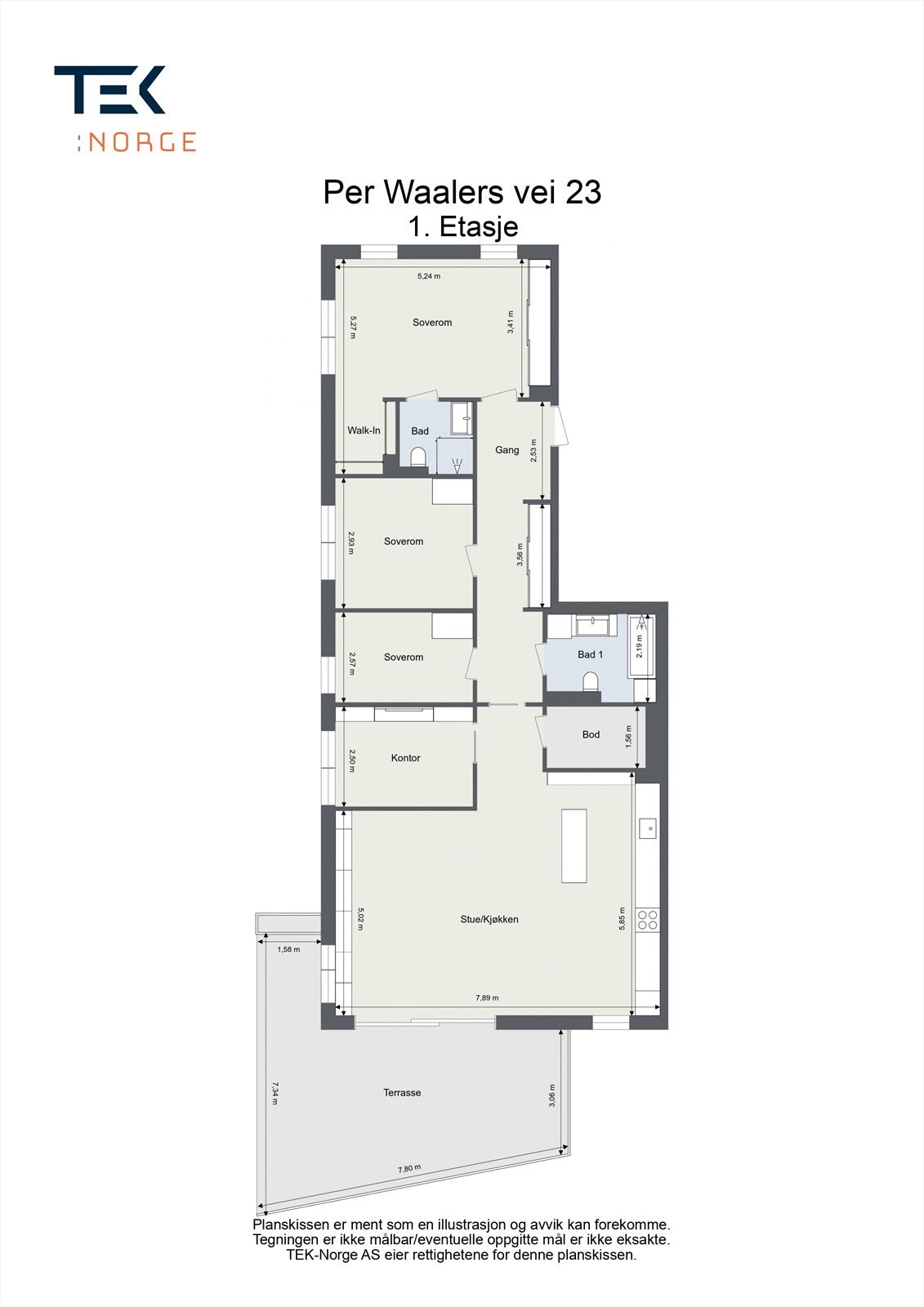 Plantegning. Galleribilde