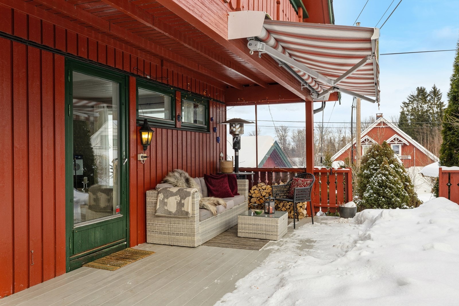 Plass til en fin sittegruppe. Galleribilde