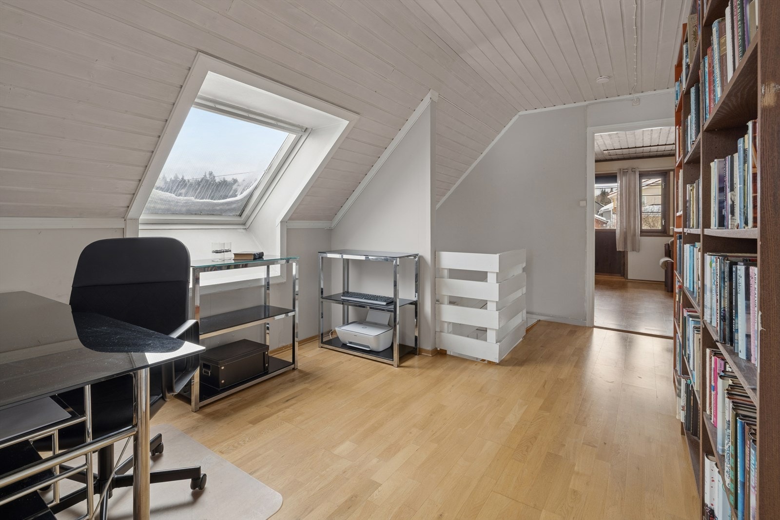 Trappeoppgang / gang. Galleribilde