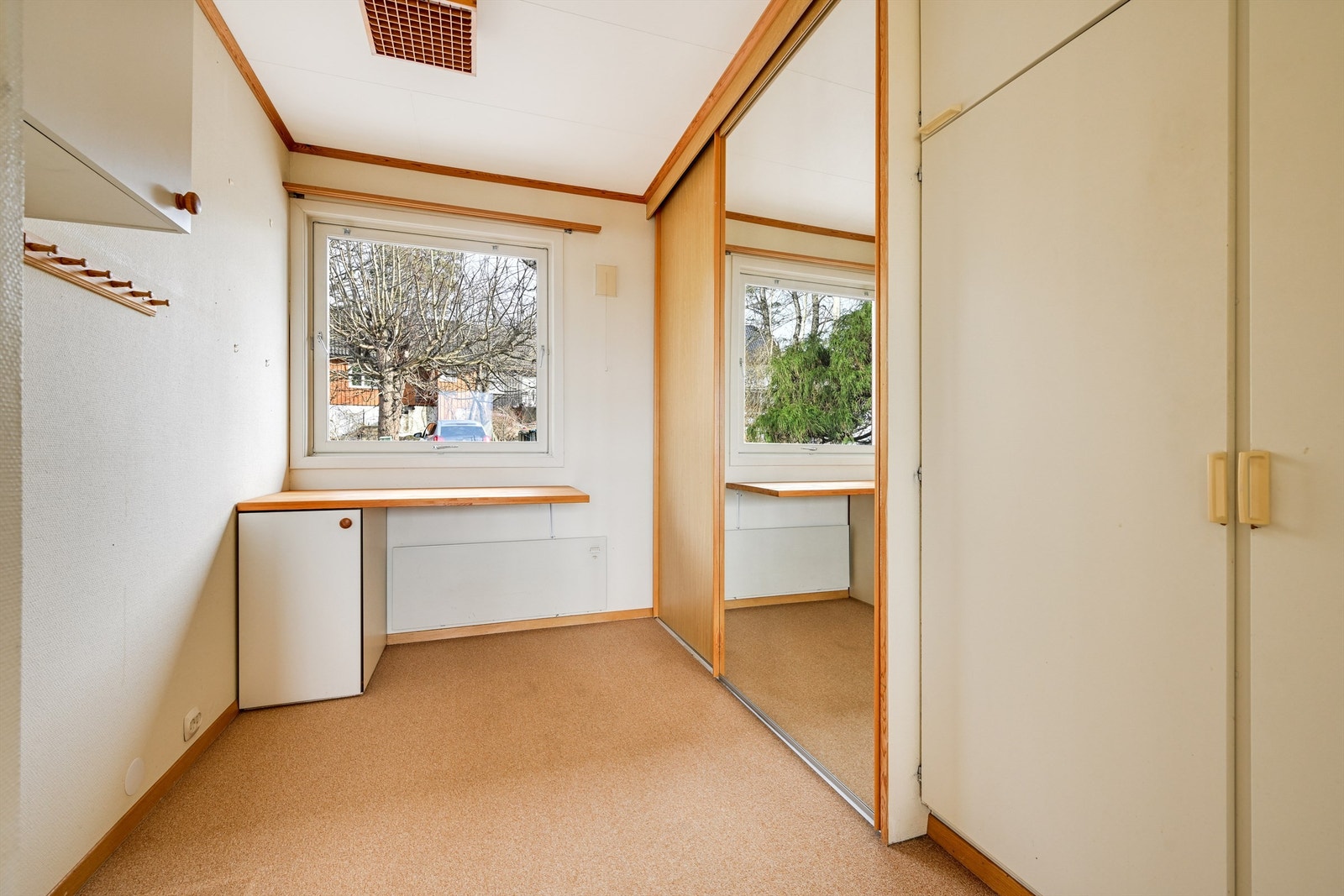 God plass til oppbevaring av klær. Galleribilde