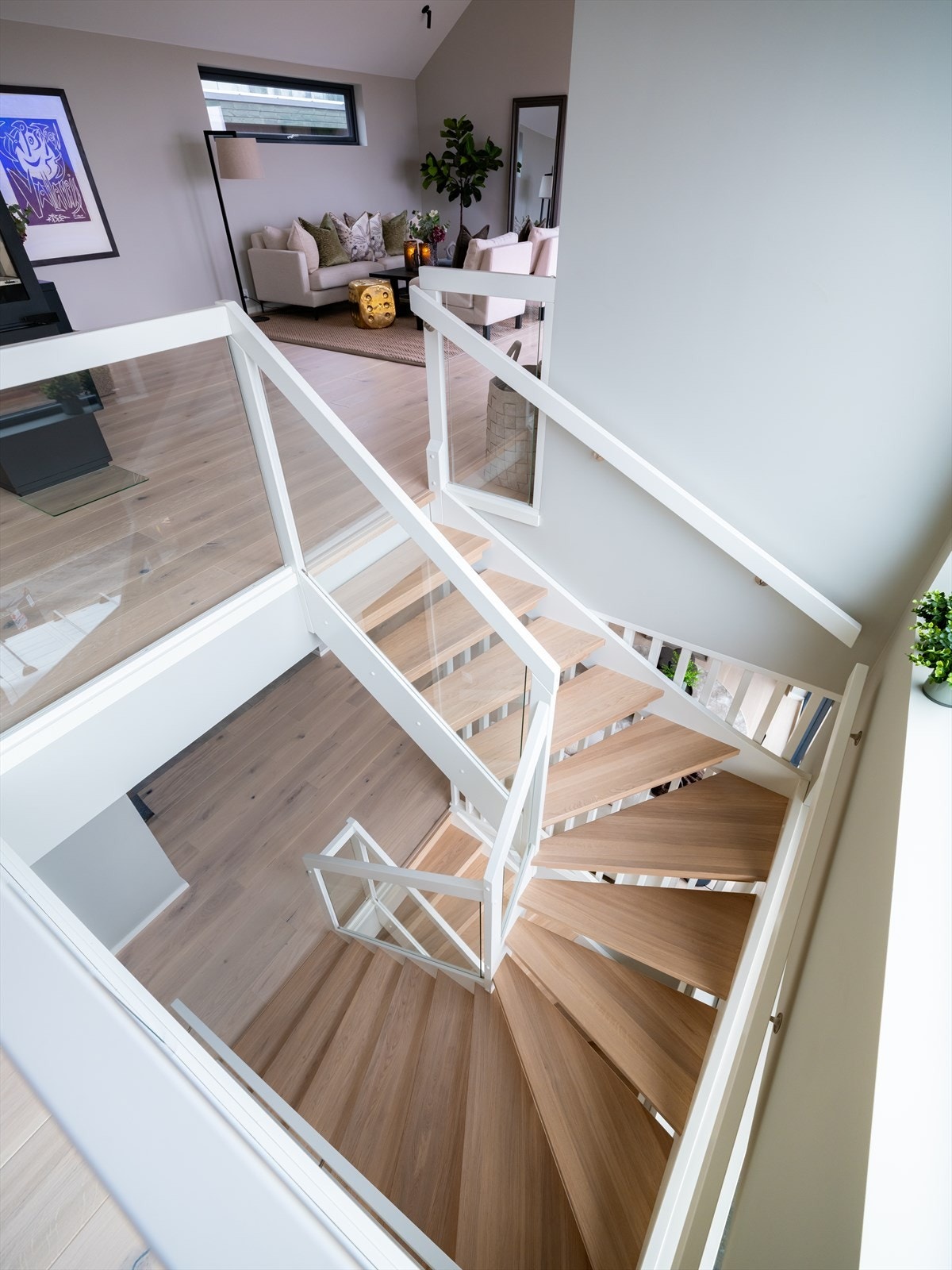 Detalj trappeløp Galleribilde