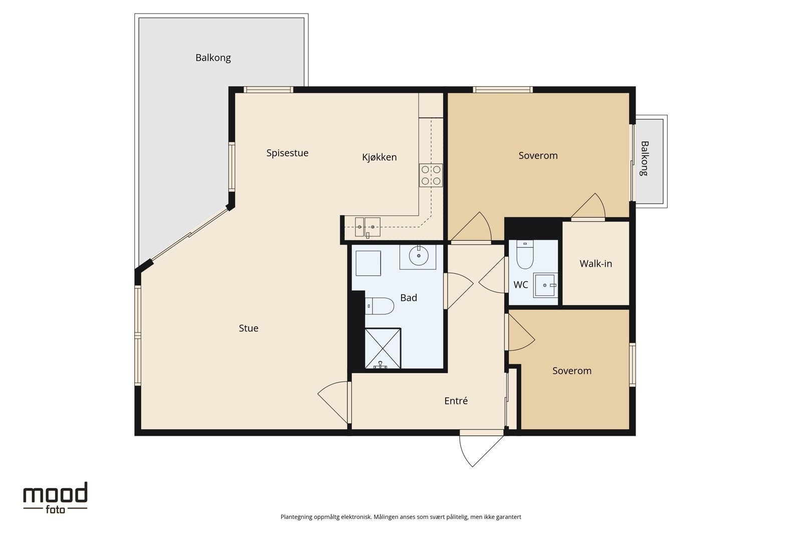 Planskisse Galleribilde