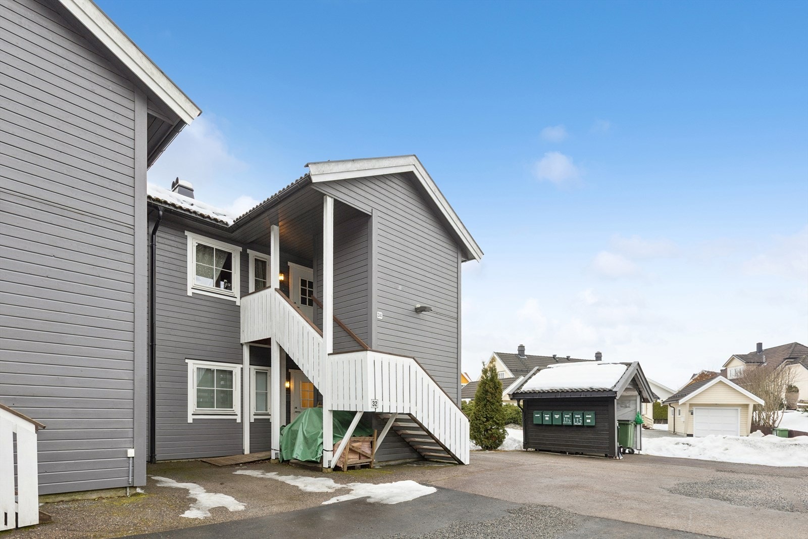 Leiligheten befinner seg i andre etasje. Galleribilde