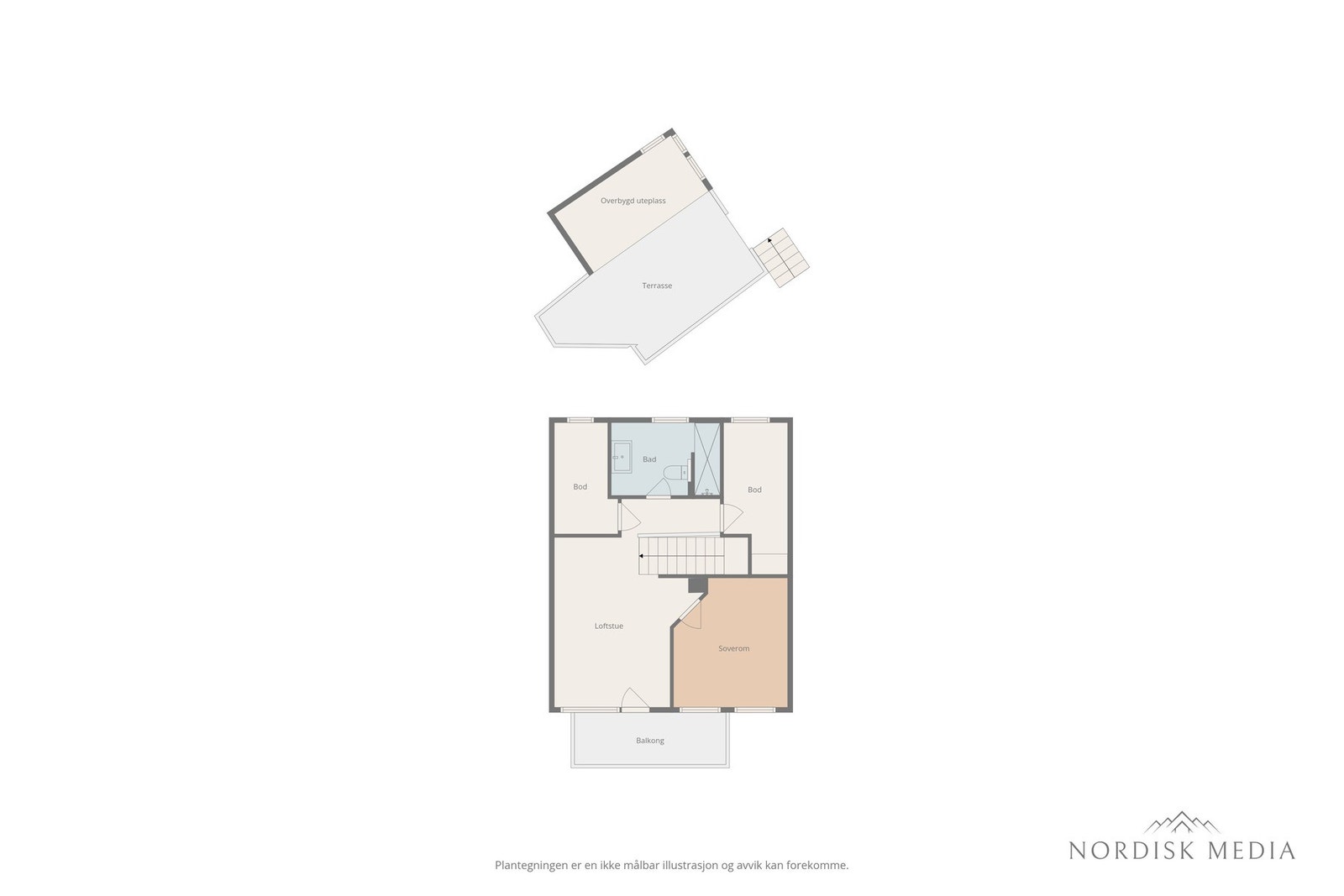 Plantegning 3.etasje. Galleribilde