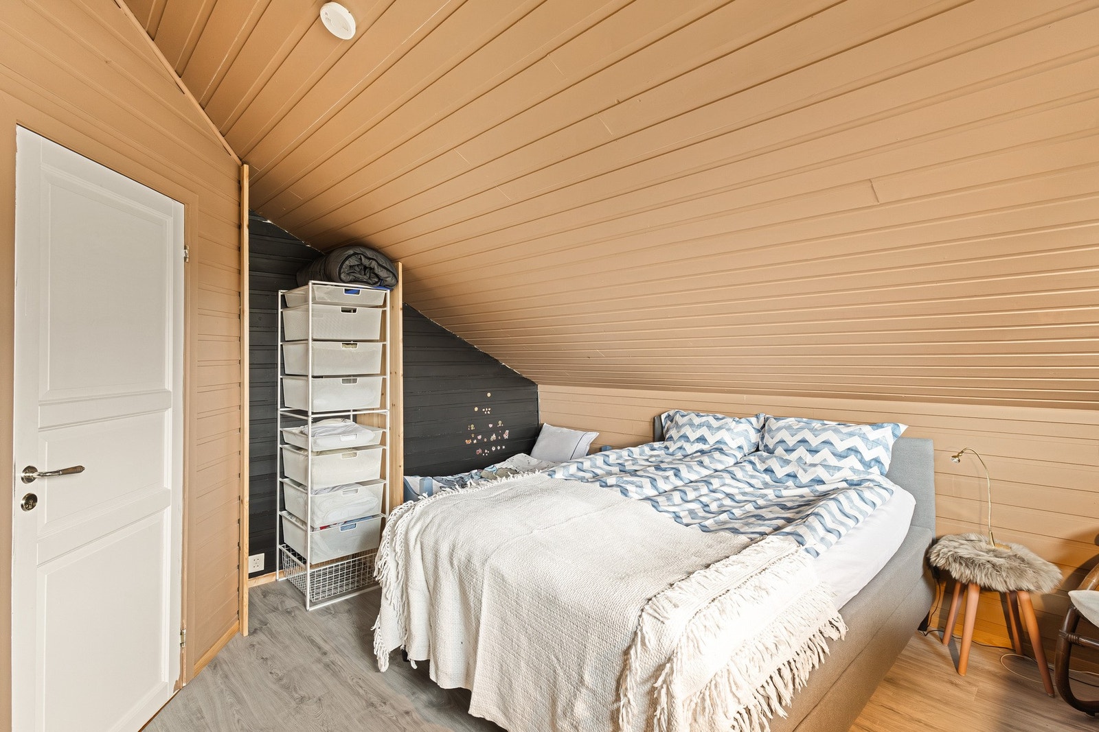 Soverommet har et areal på 8,9 kvm. Galleribilde