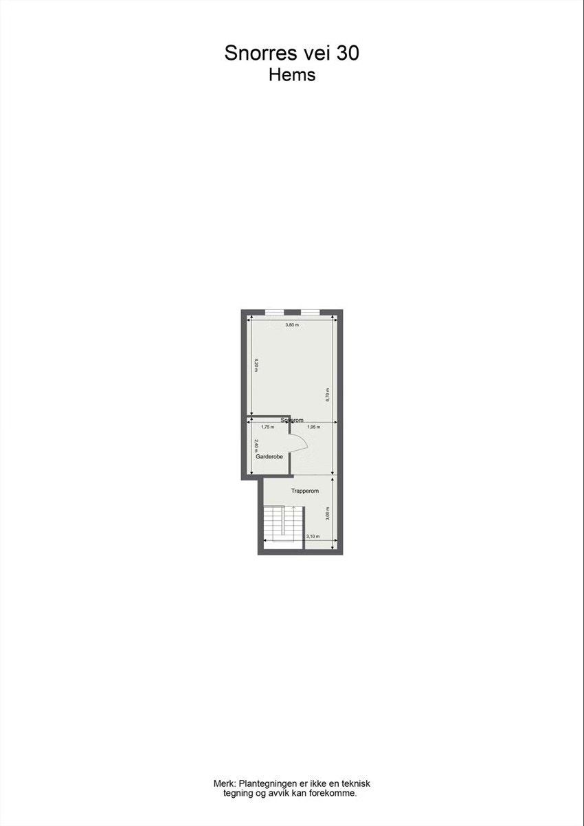 Plantegning - Hems Galleribilde