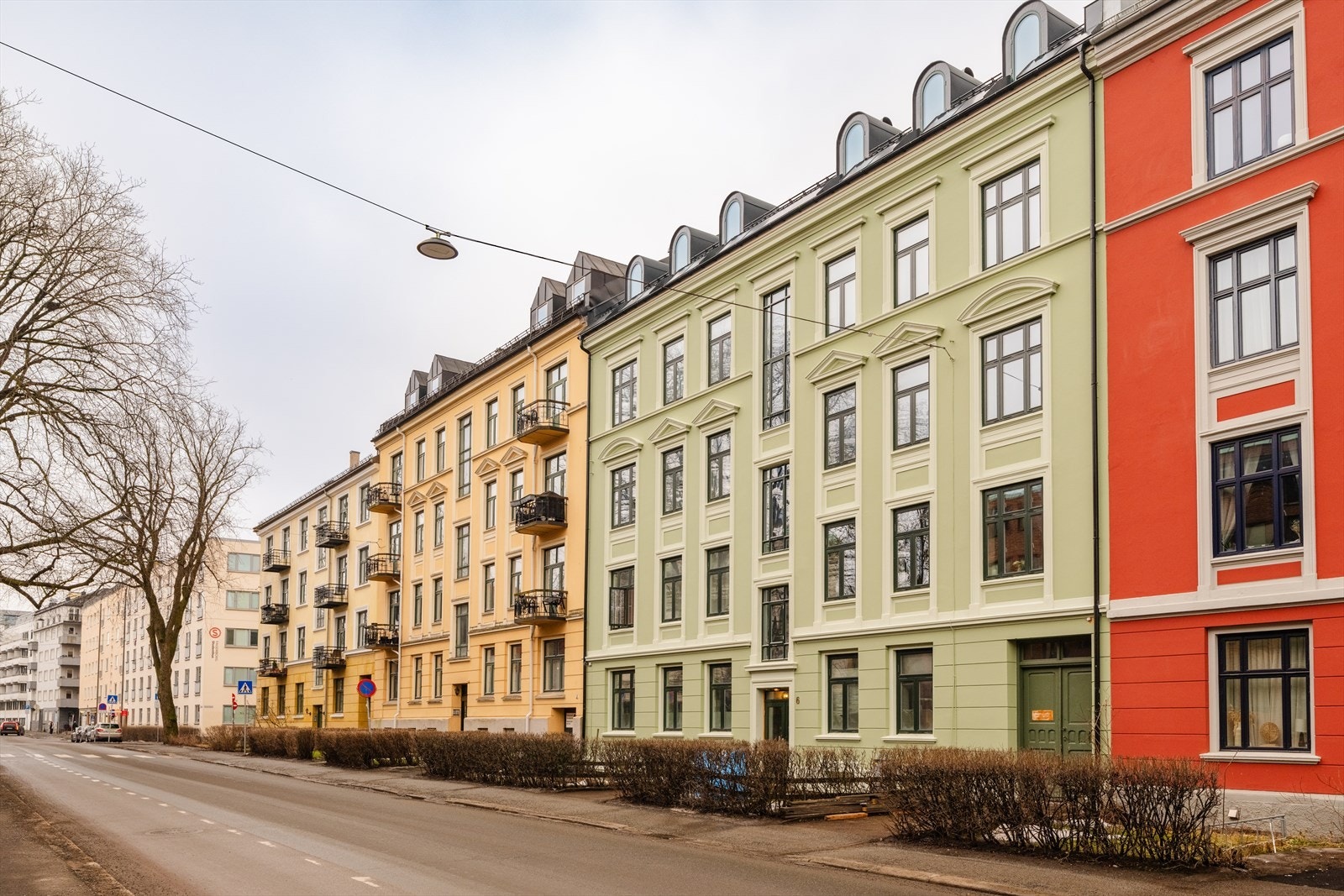 Nyoppusset fasade Galleribilde