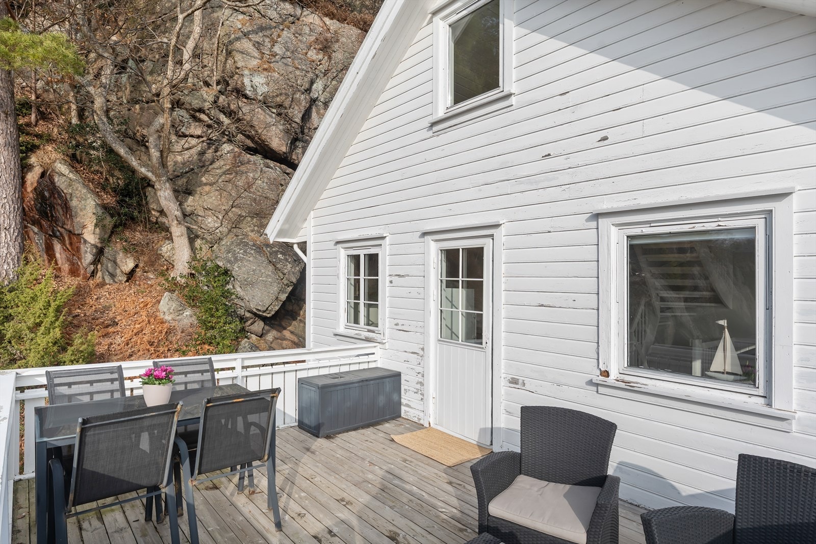 Her kan man nyte mange fine sommerdager og kvelder Galleribilde